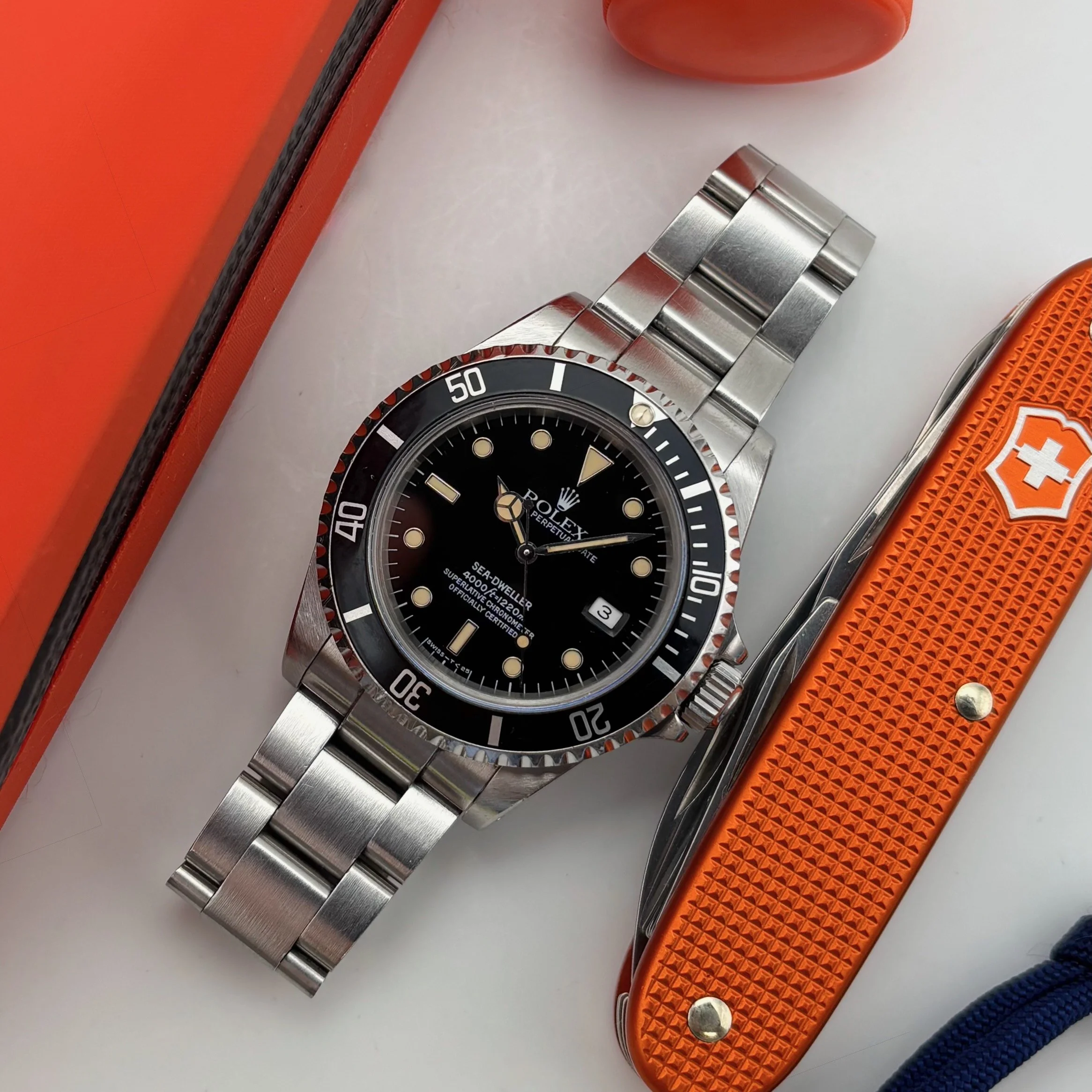 1991 Rolex Sea-Dweller 16600 Black Dial