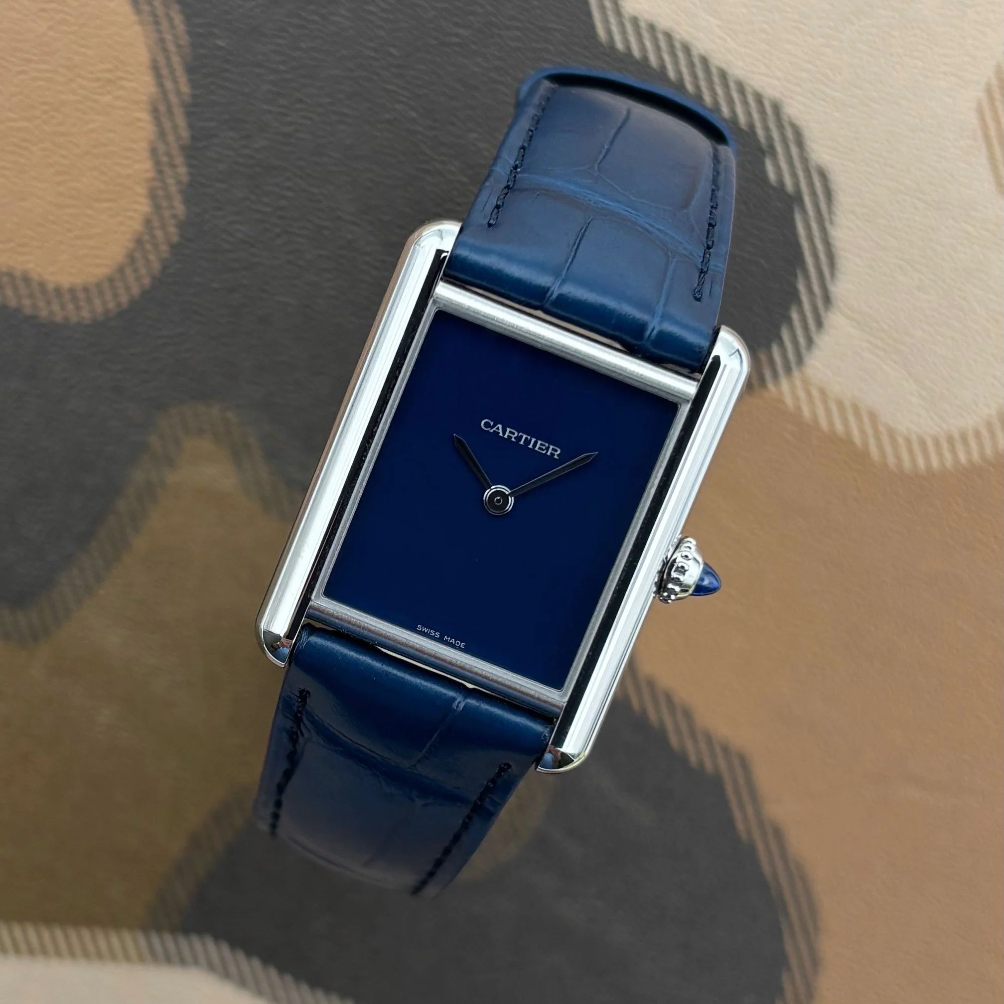 2025 Cartier Tank Must WSTA0055 Blue Dial