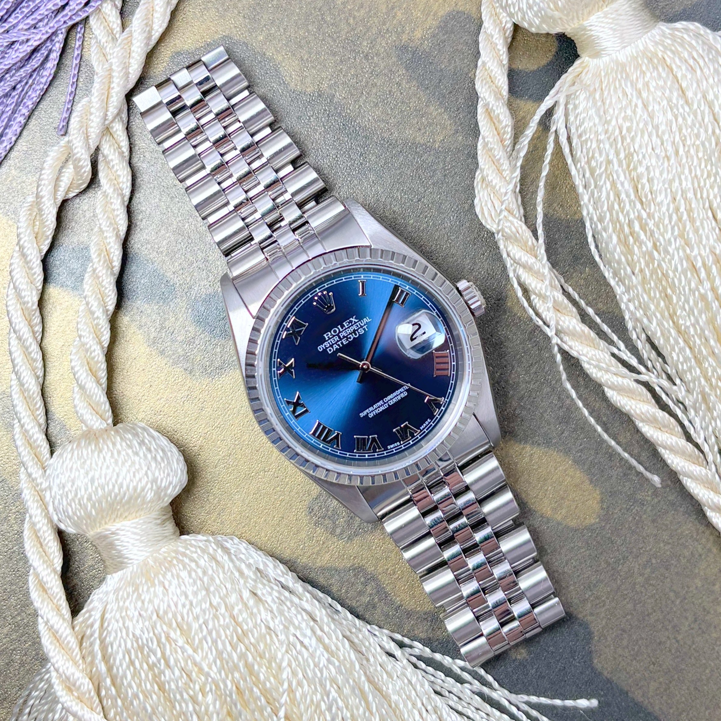 2002 Rolex Datejust 36 16220