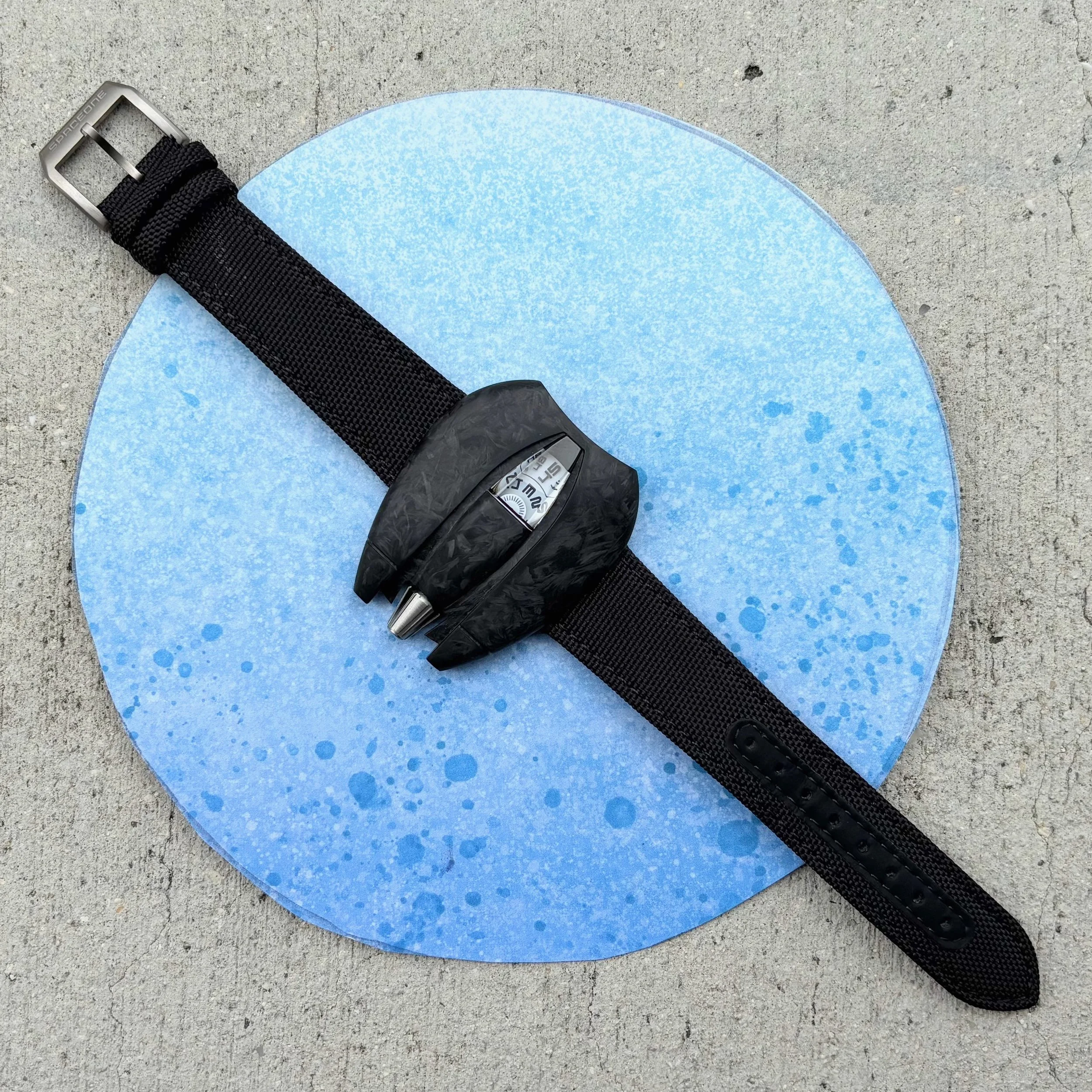 2024 SpaceOne Jumping Hour Carbon Fiber - White Dial