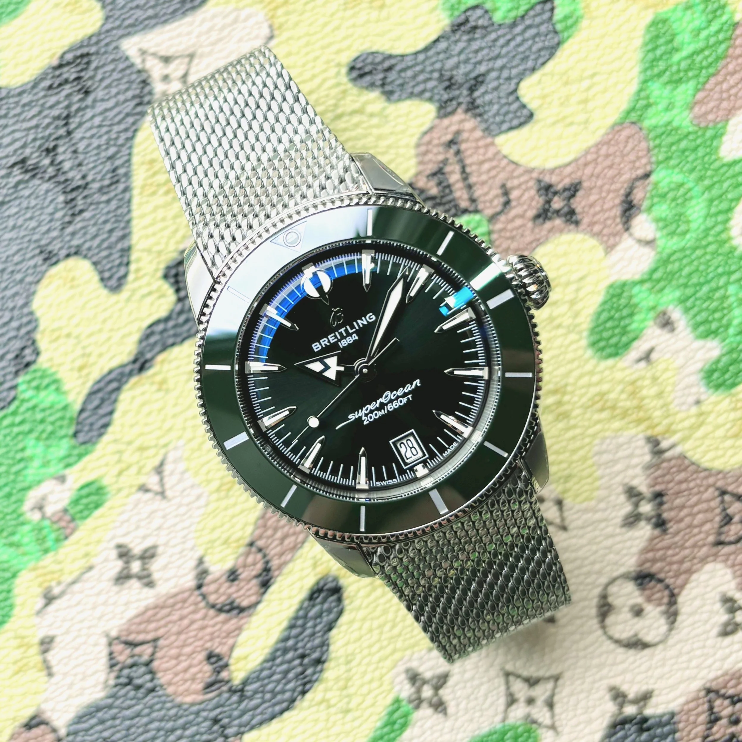 2026 Breitling SuperOcean Heritage B31 Automatic 42 Green Dial