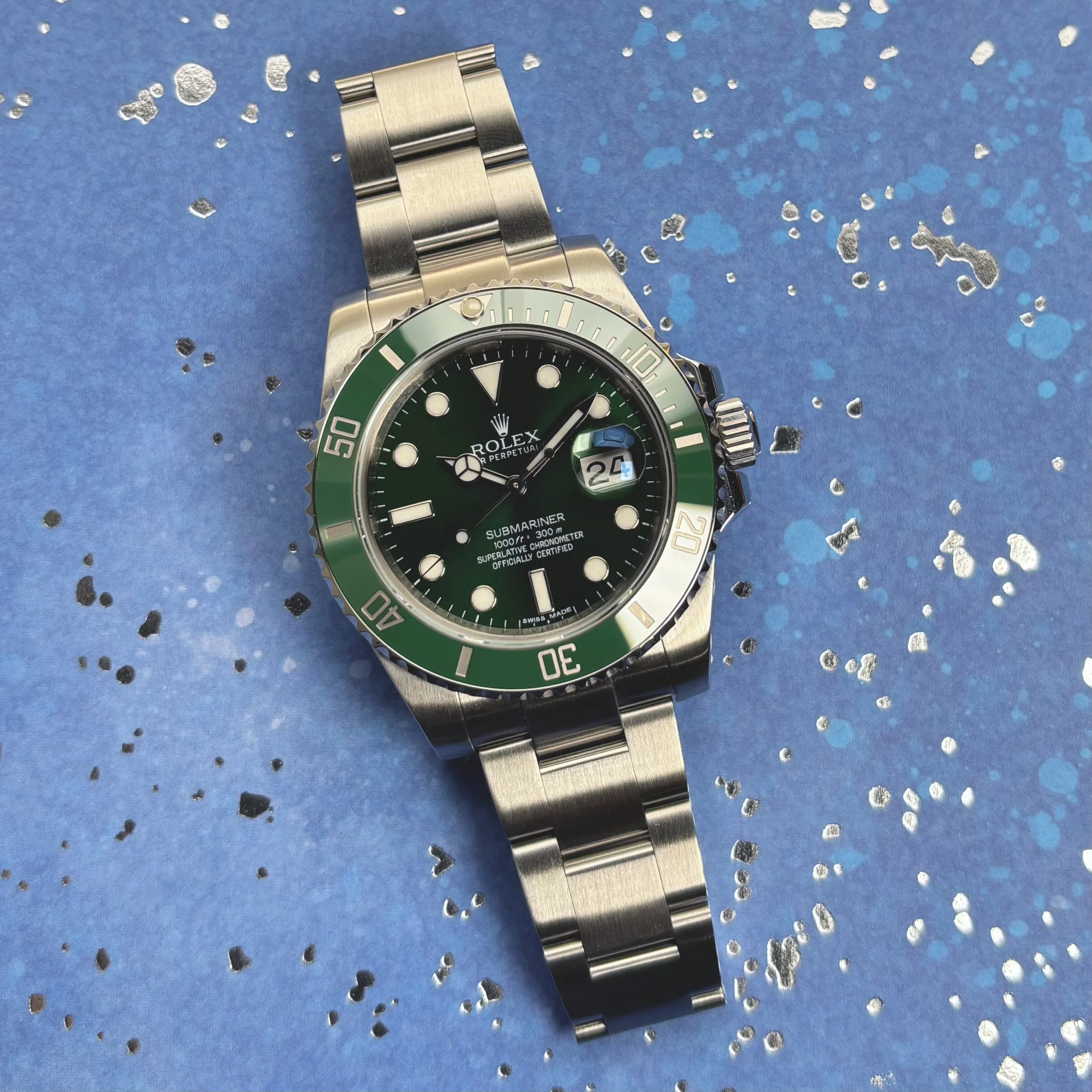 2011 Rolex Submariner Date 116610LV Hulk