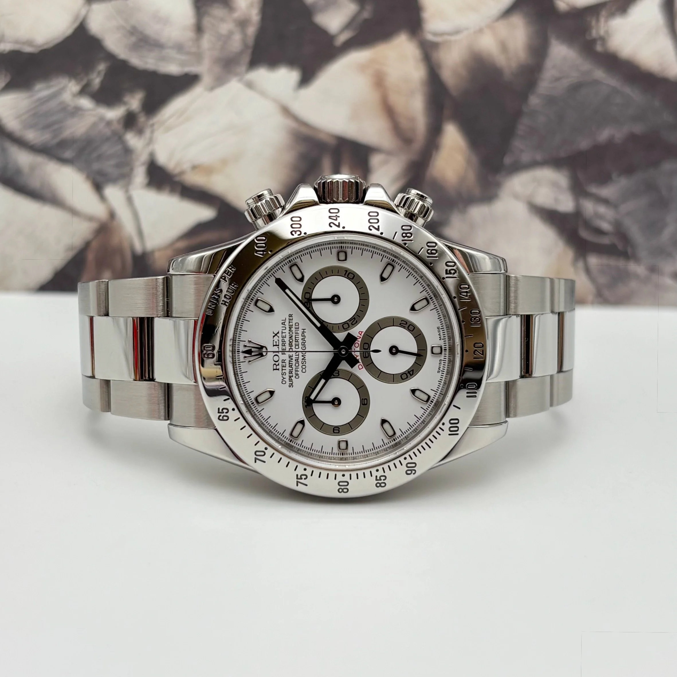 2007 Rolex Cosmograph Daytona 116520 White Dial