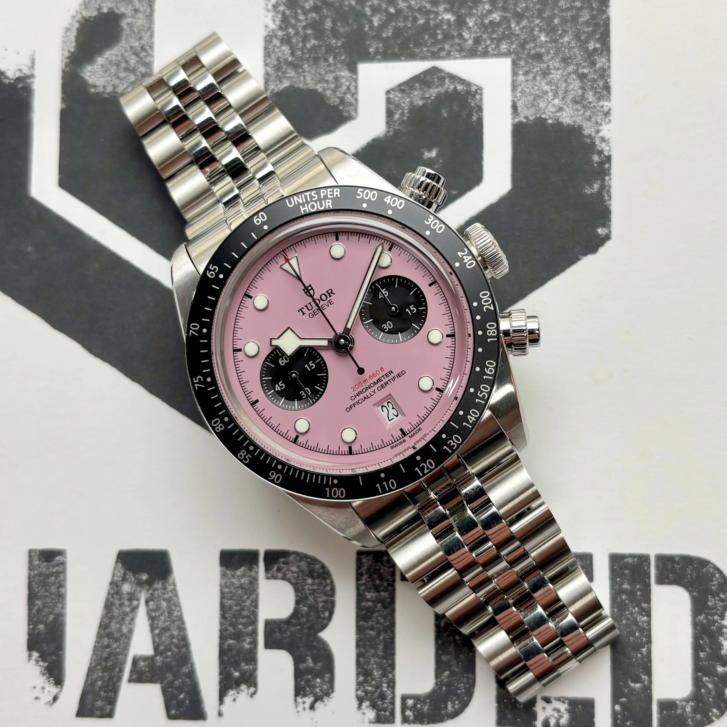 2026 Tudor Black Bay Chrono 41 79360N Miami Pink Dial