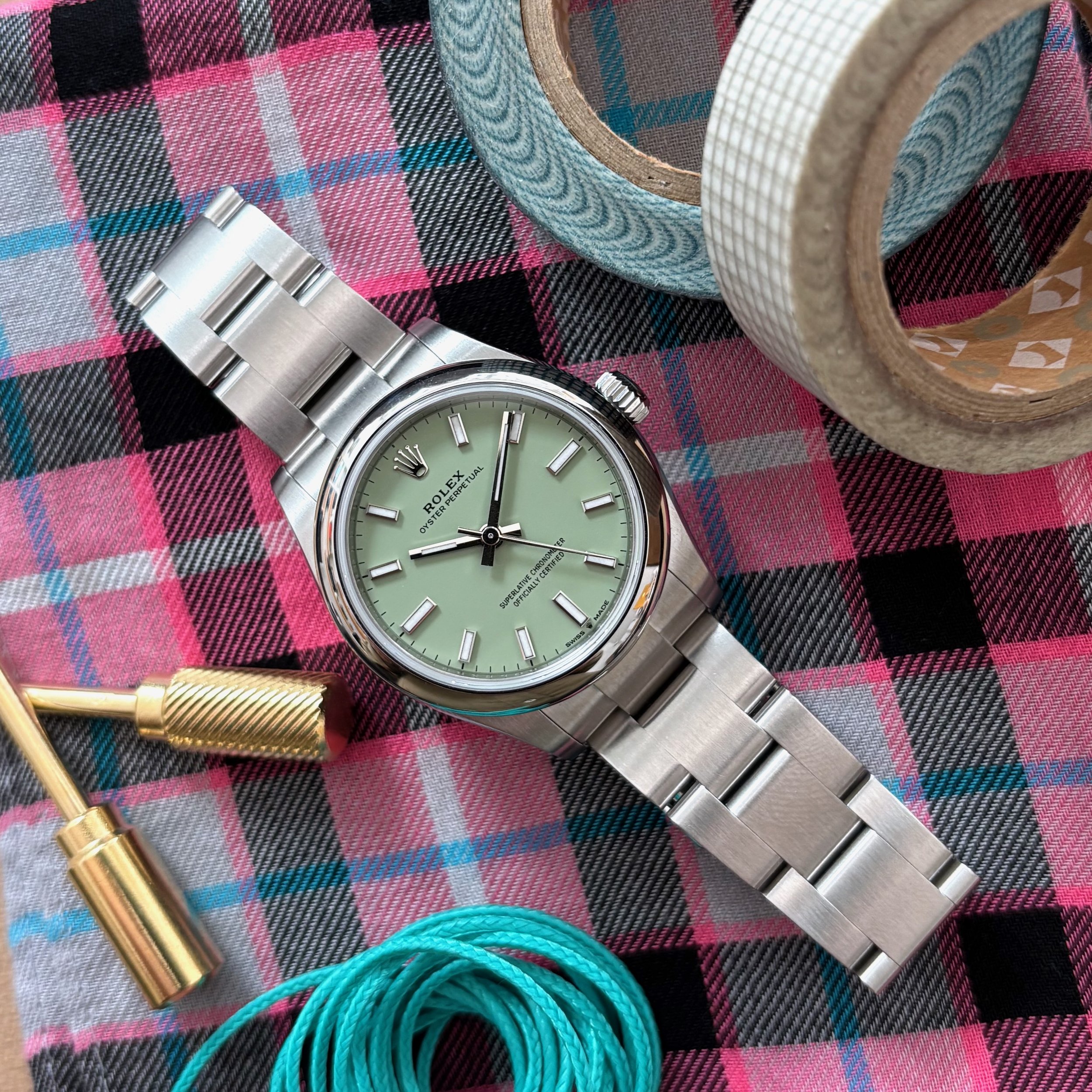 2025 Rolex Oyster Perpetual 31 277200 Pistachio Dial