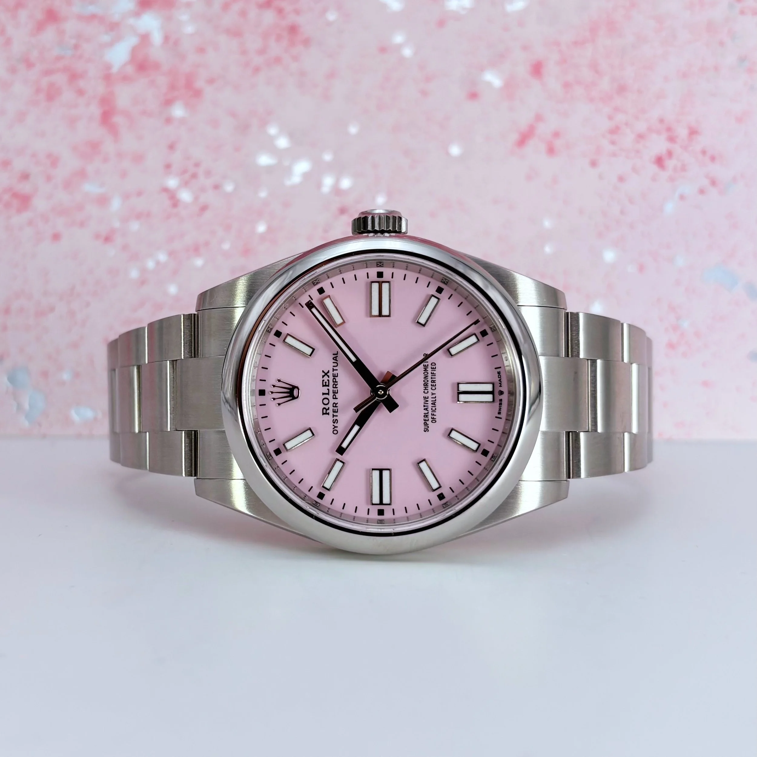 2026 Rolex Oyster Perpetual 41 134300 Pink Dial