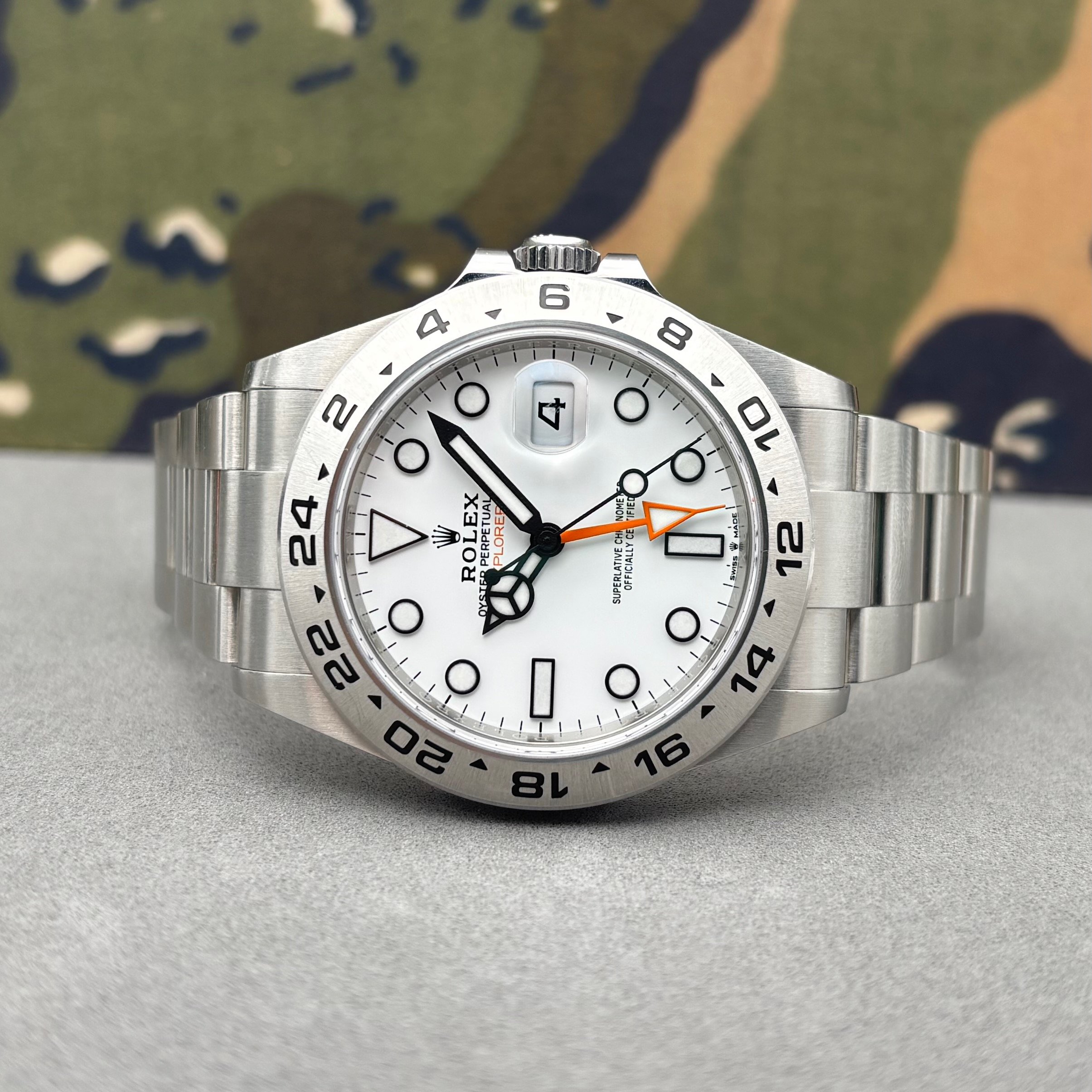 2023 Rolex Explorer II 226570 "Polar White" Dial
