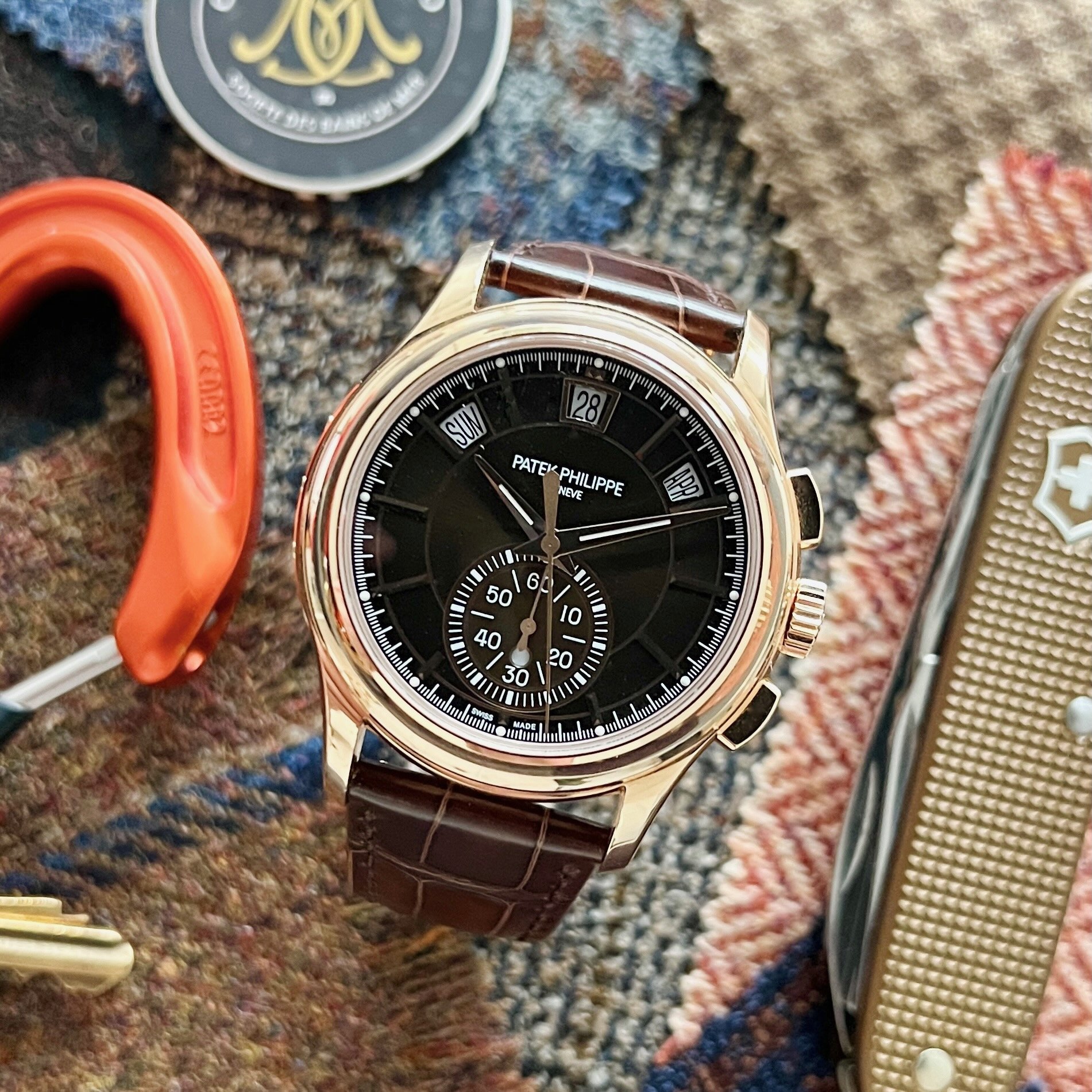 2022 Patek Philippe Annual Calendar Flyback Chronograph 5905R-001