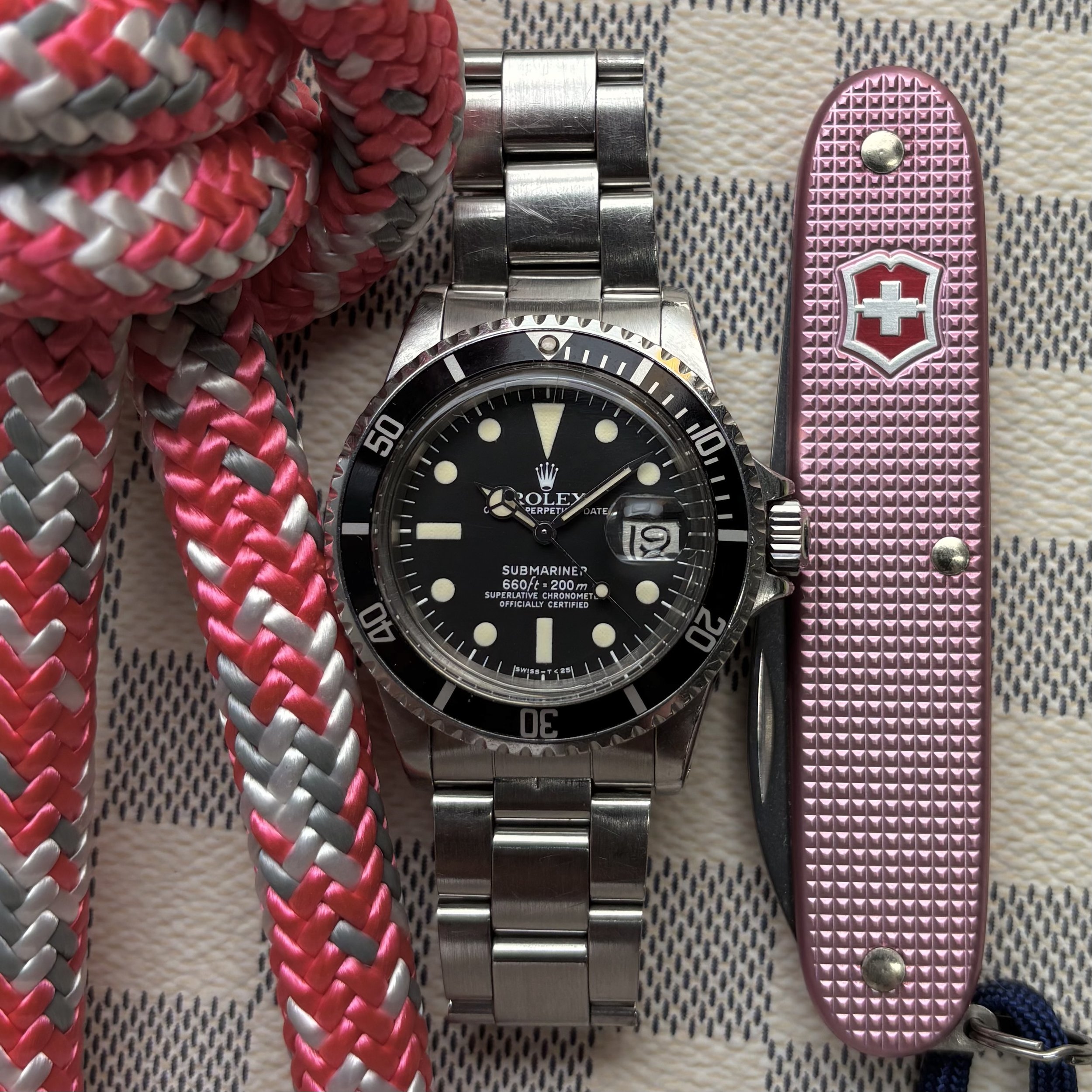 1977 Rolex Submariner Date 1680 Mark I Dial