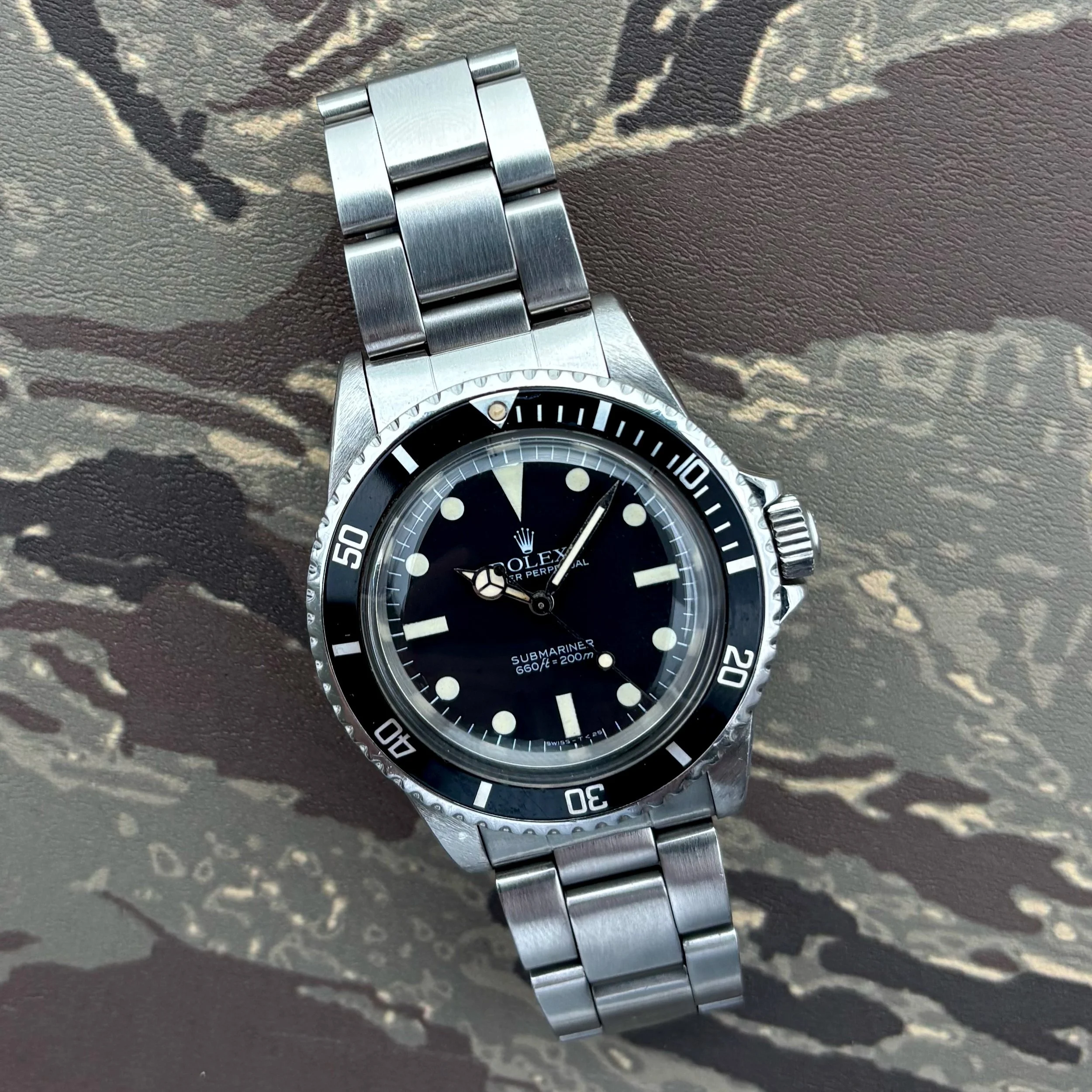 1983 Rolex Submariner No-Date 5513 Mark V Dial