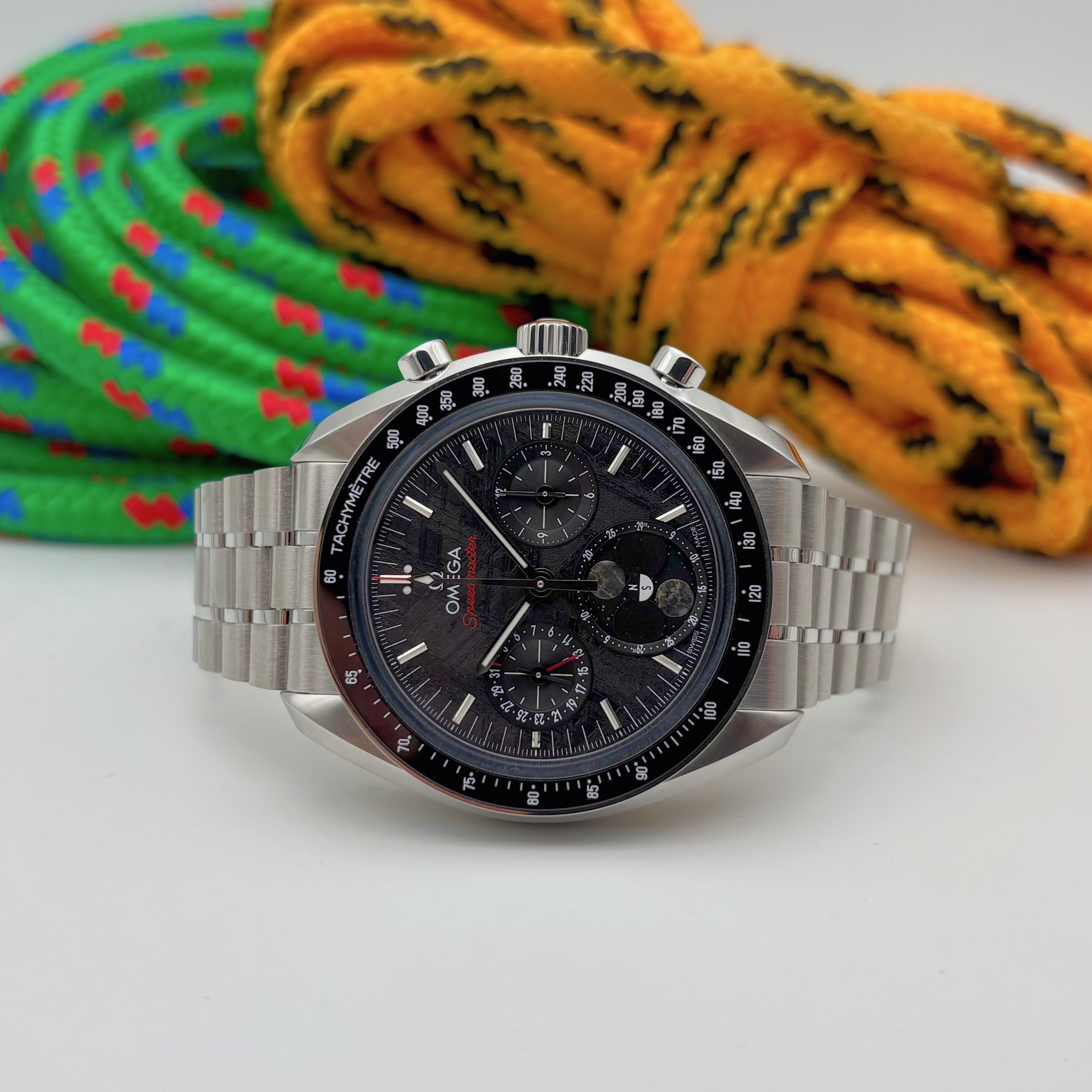 2026 Omega Speedmaster Moonphase Meteorite 304.30.43.52.01.001