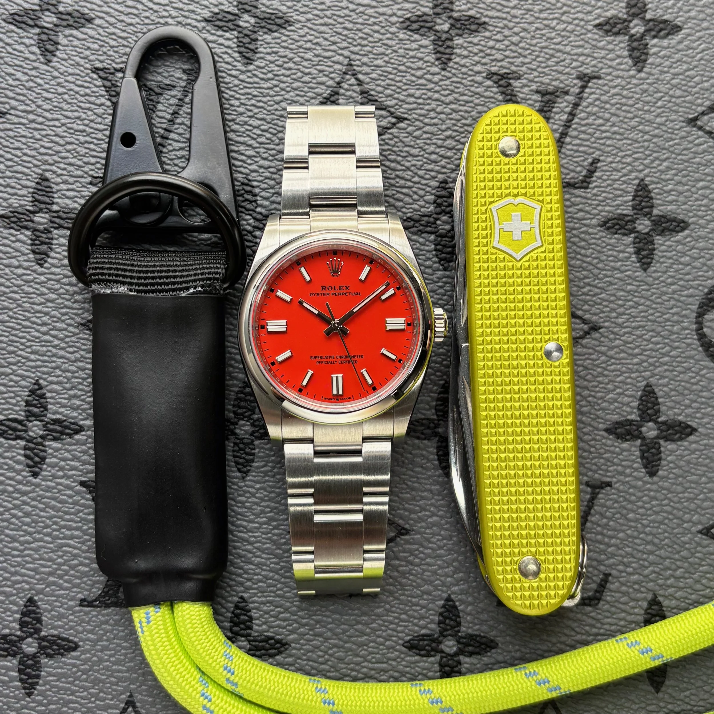 2021 Rolex Oyster Perpetual 36 126000 Coral Red Dial