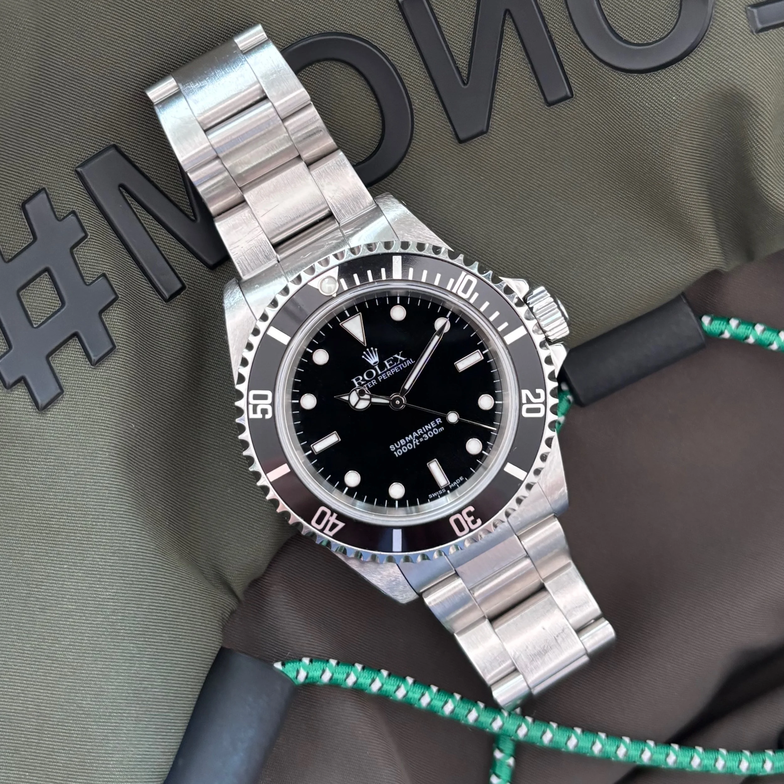 2000 Rolex Submariner 14060M "Two-Liner Dial"