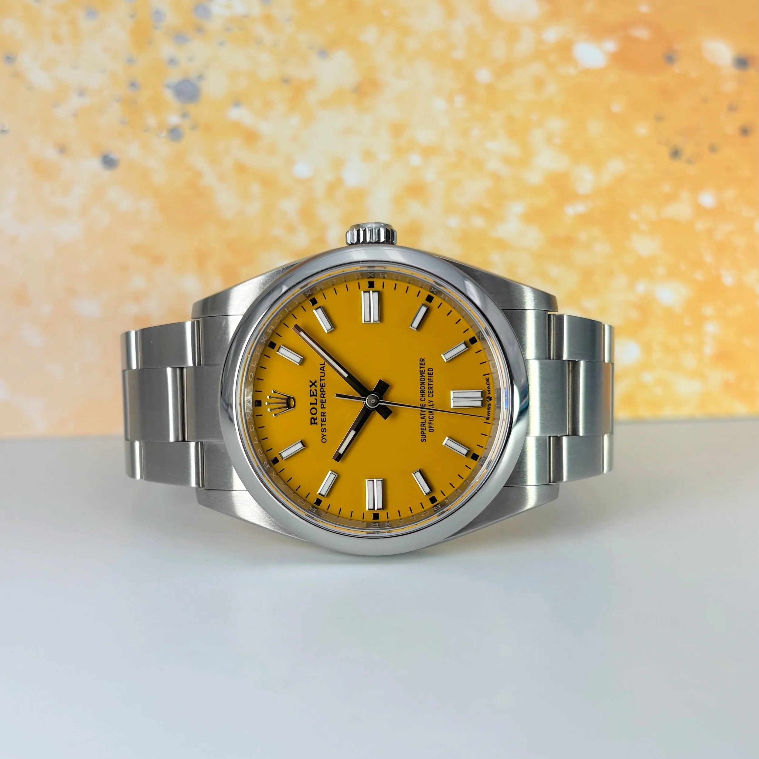 2020 Rolex Oyster Perpetual 36 126000 Yellow Dial