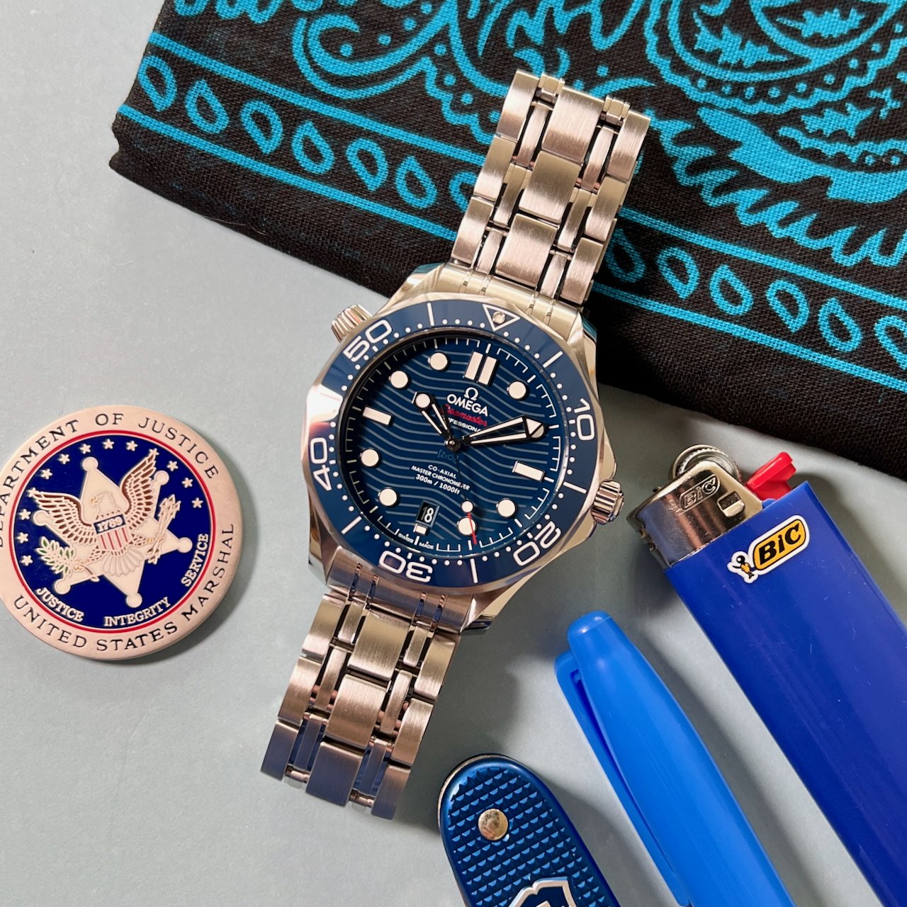 2025 Omega Seamaster Diver 300M 210.30.42.20.03.001