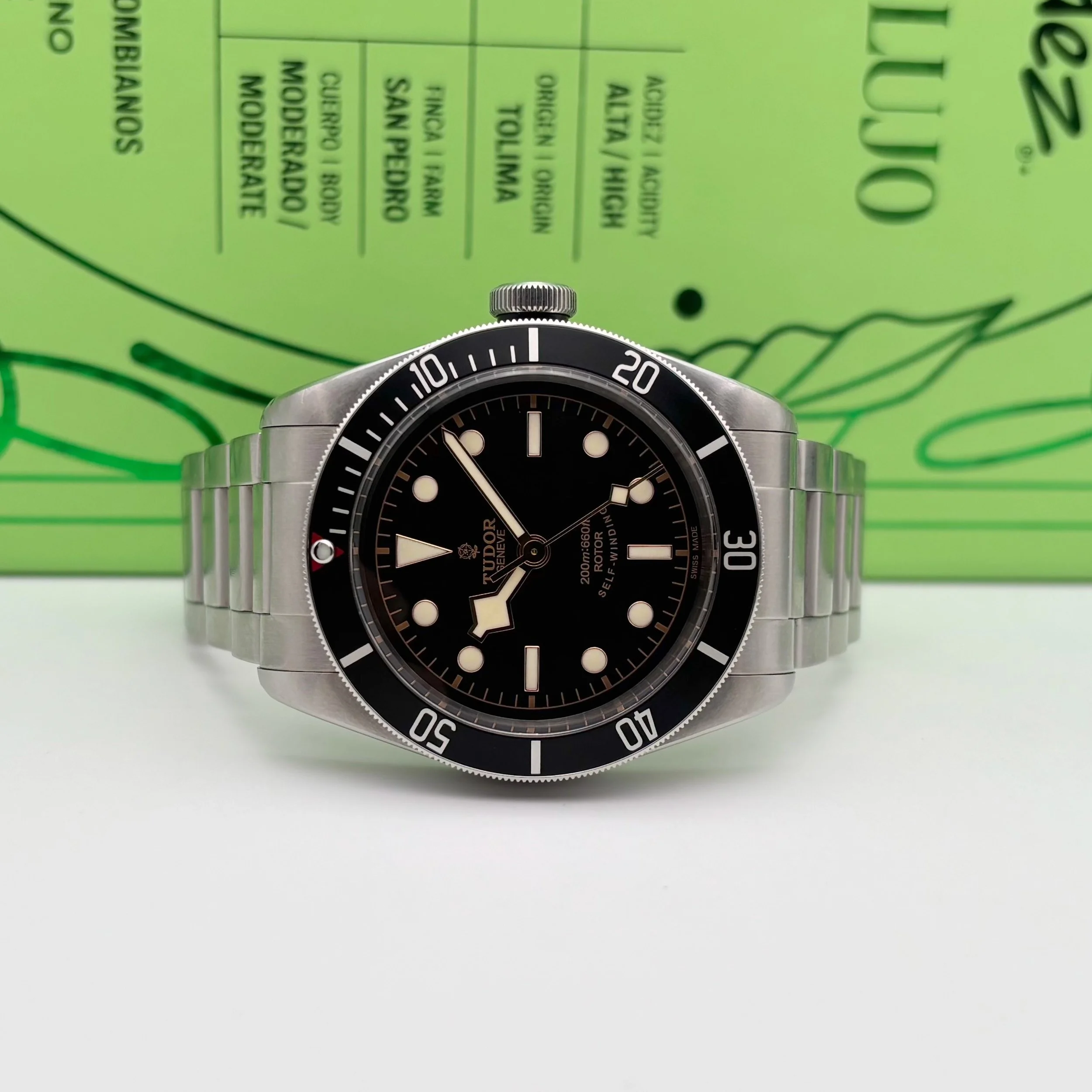 2015 Tudor Black Bay 41 79220N “Rose Logo Smiley”