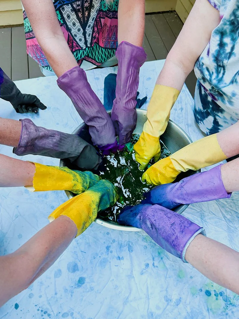 Wild Textiles: Fresh Leaf Indigo Dye & Botanical Prints - Sat, July 26, 2025, 10A-3P