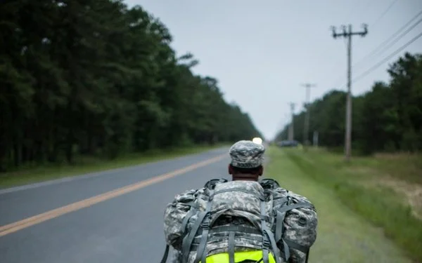 Soldier Rucking Sweating Army Air Assault Physical Standards — Juan Above The Rest