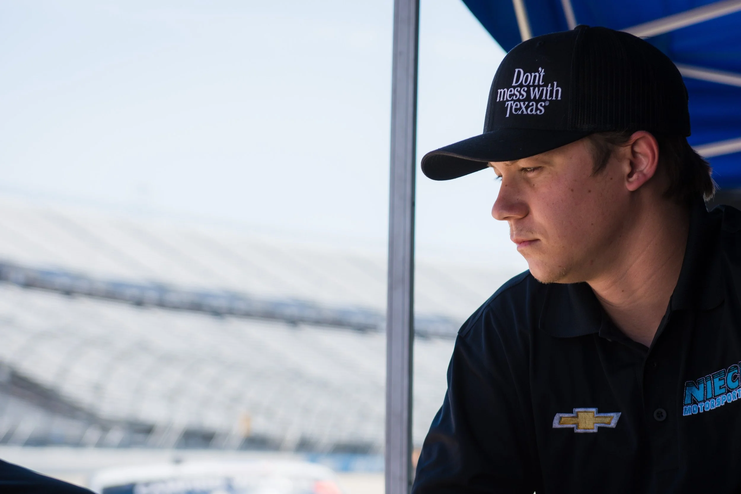 Austin Wayne Self celebrates one-year anniversary with new partner at Kansas Speedway