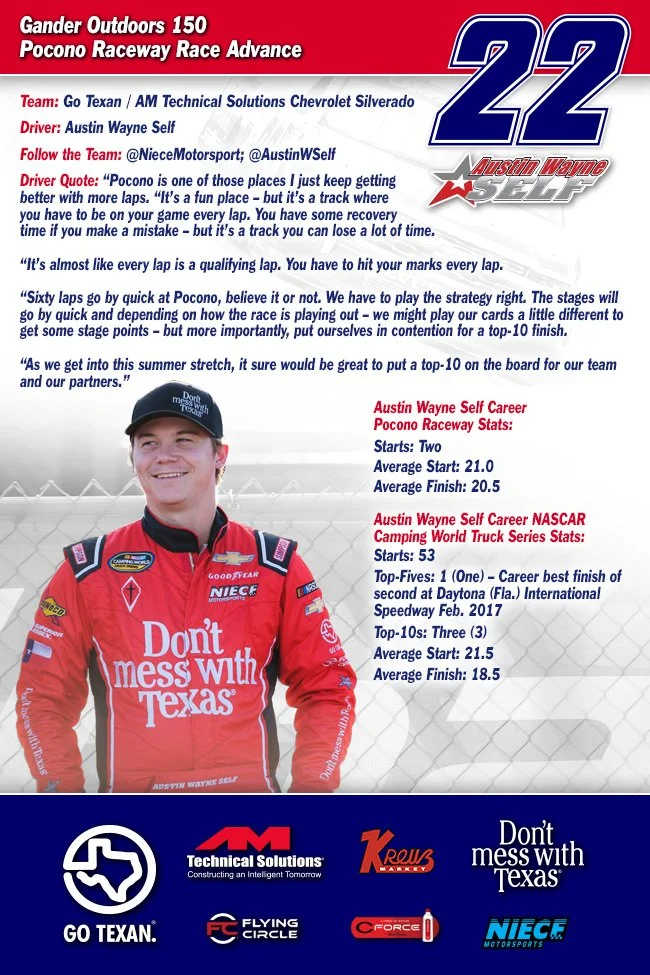 Austin Wayne Self - Gander Outdoors 150 Race Advance