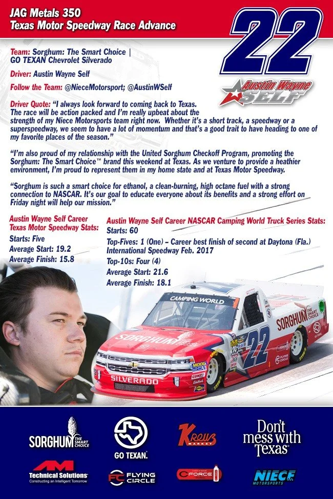 Austin Wayne Self - JAG Metals 350 Race Advance