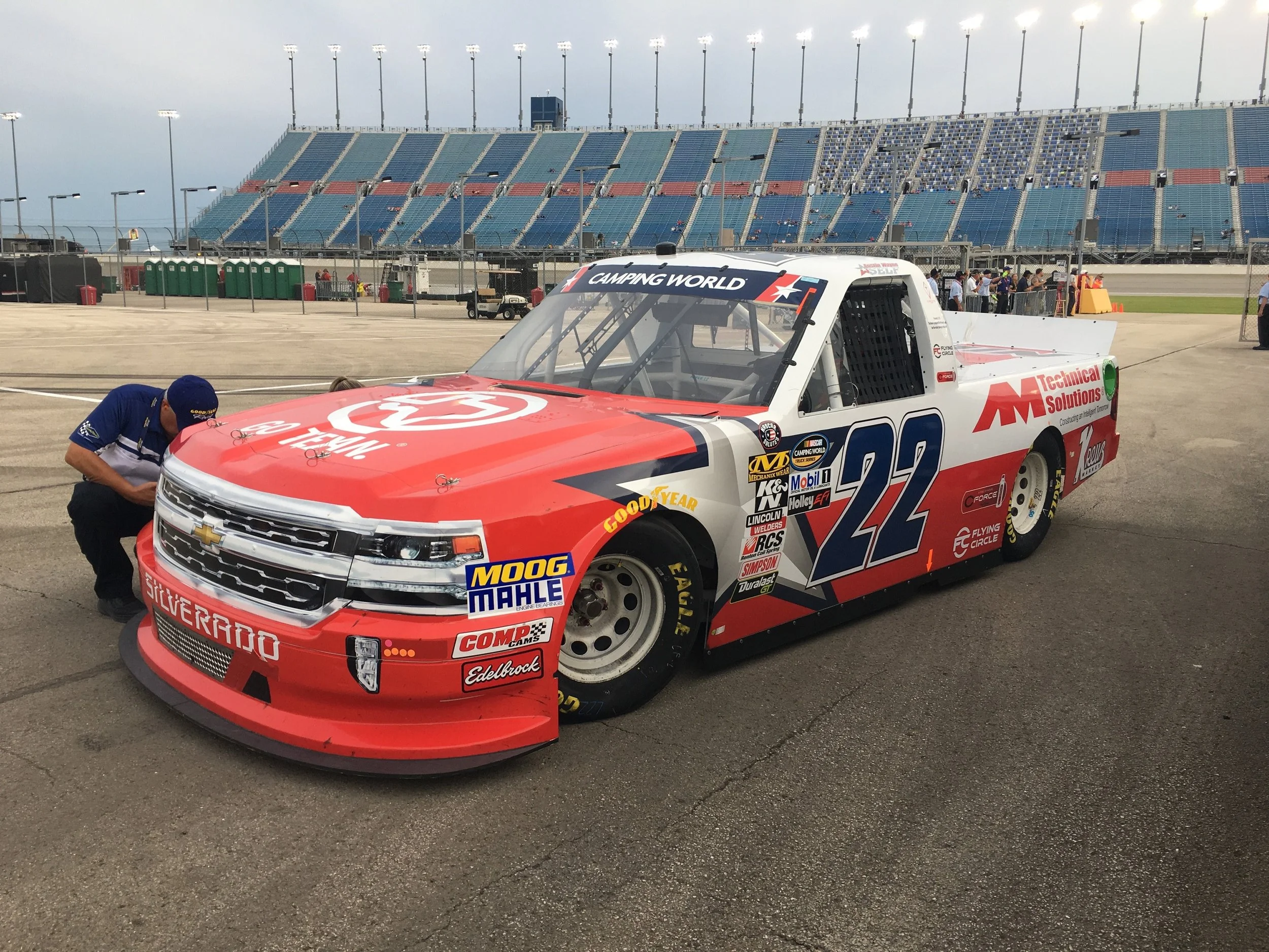 Austin Wayne Self keen on another solid weekend at Kentucky Speedway