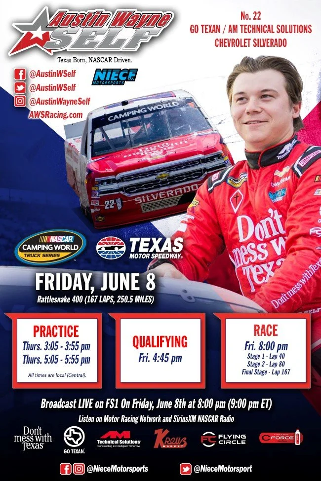 Austin Wayne Self - Rattlesnake 400 Race Advance