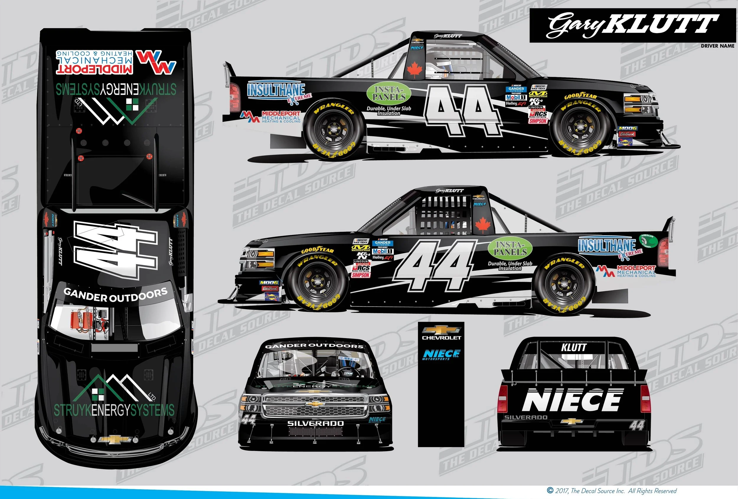 Gary Klutt - Chevrolet Silverado 250 Race Advance