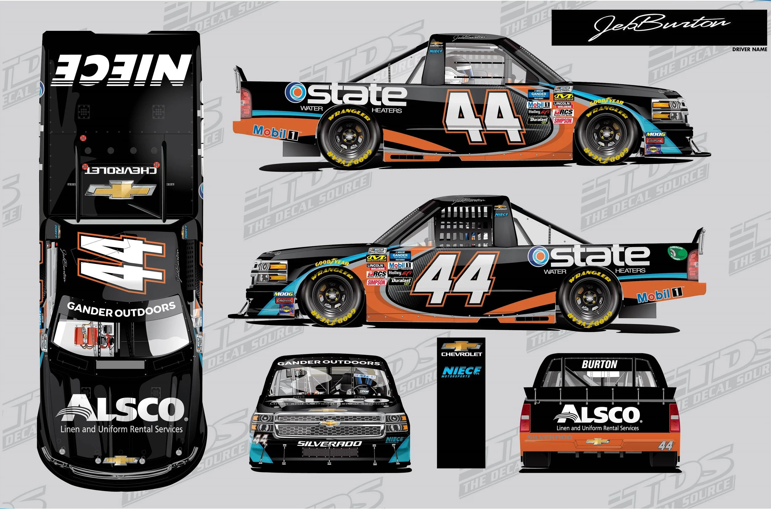 Jeb Burton - Buckle Up in Your Truck 225 Race Advance