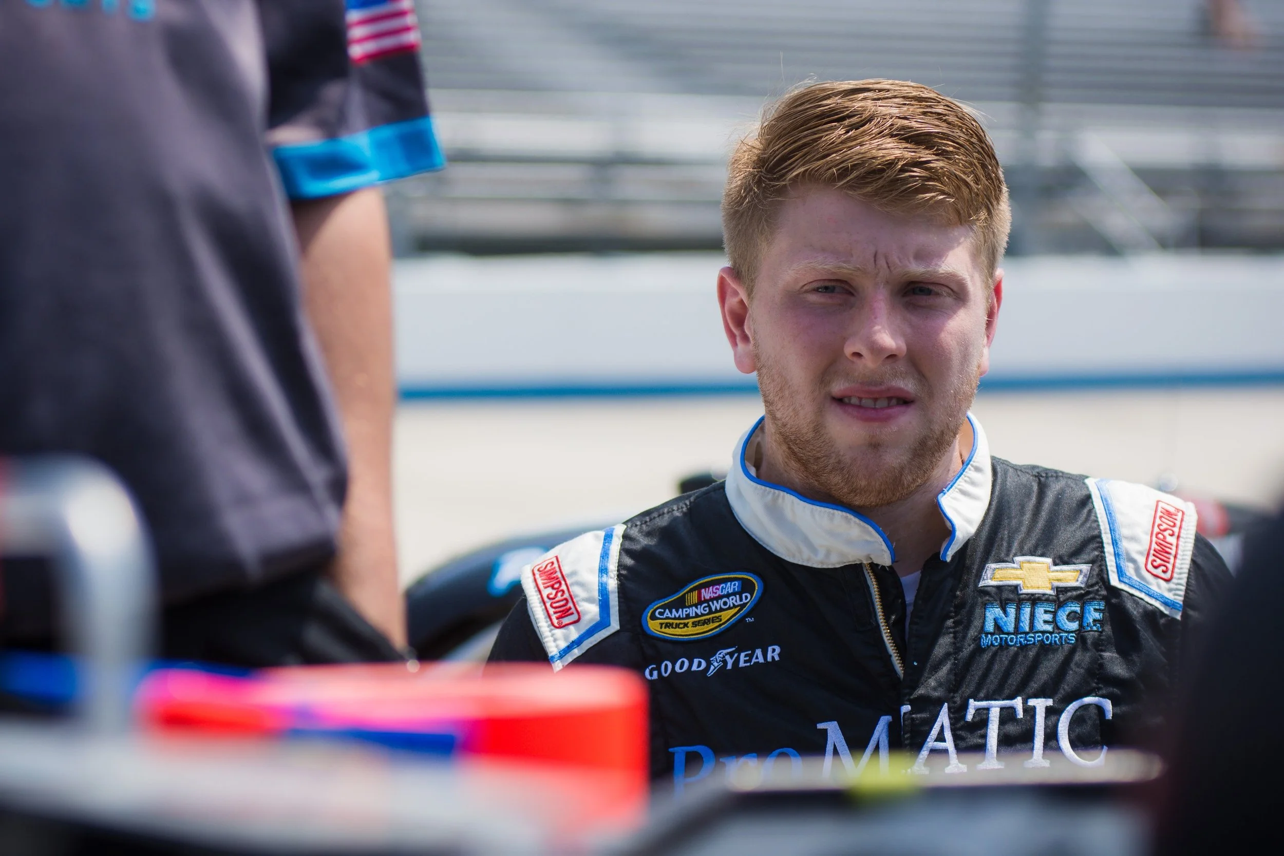 Justin Fontaine hopeful in Kansas Speedway return