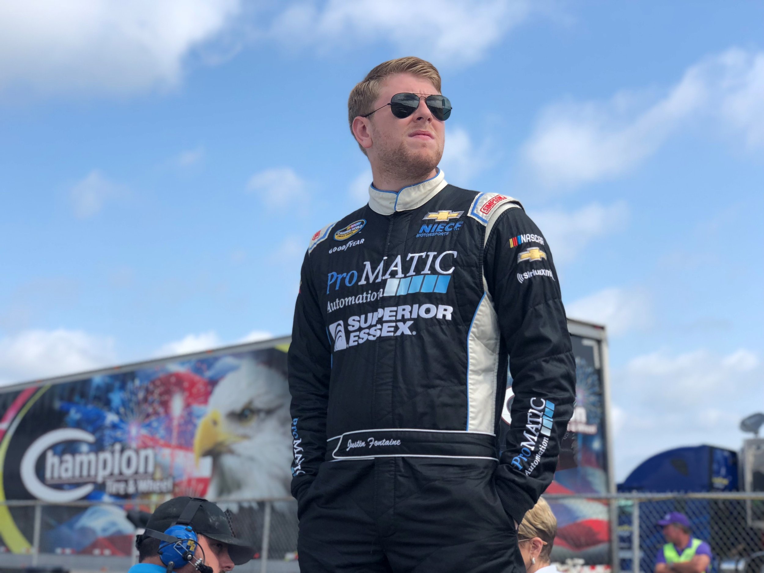 Justin Fontaine ready to execute in the Irish Hills