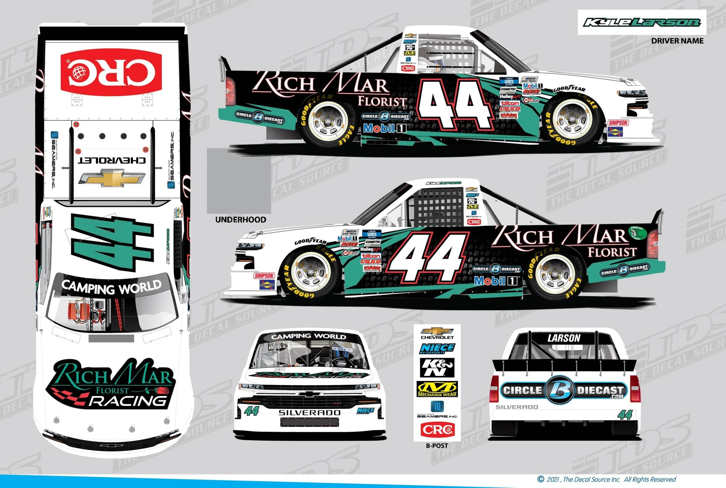 Kyle Larson - Pinty’s Truck Race on Dirt Race Advance