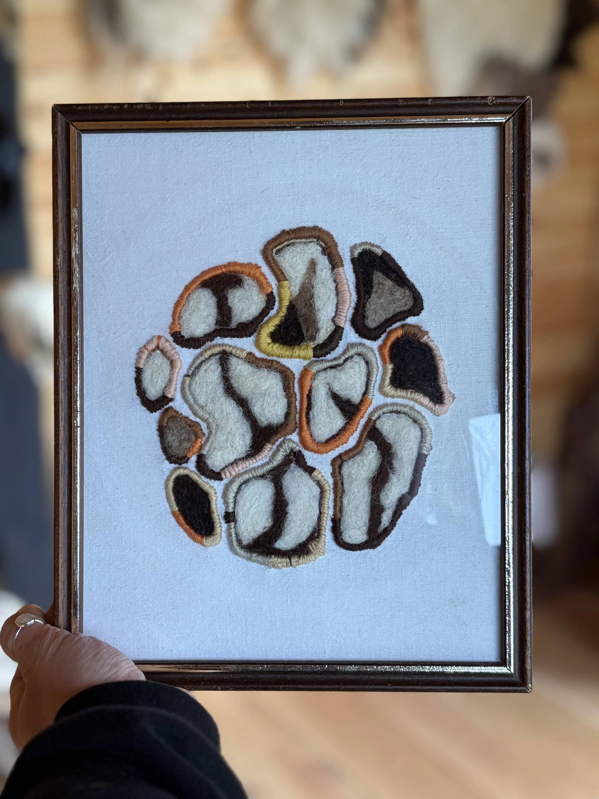 Framed embroidery #1