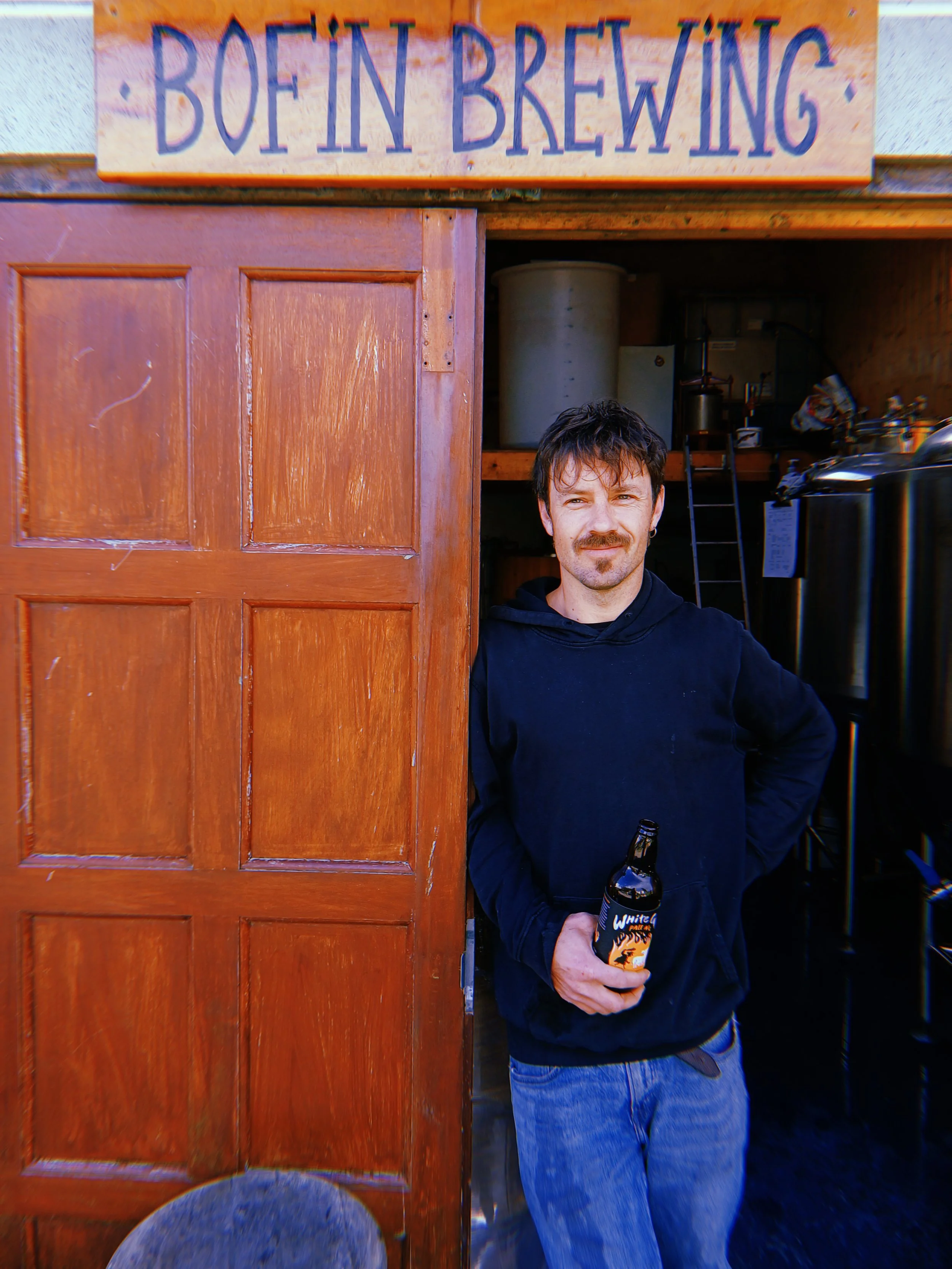 Colman - Sheep farmer, brewer and my partner