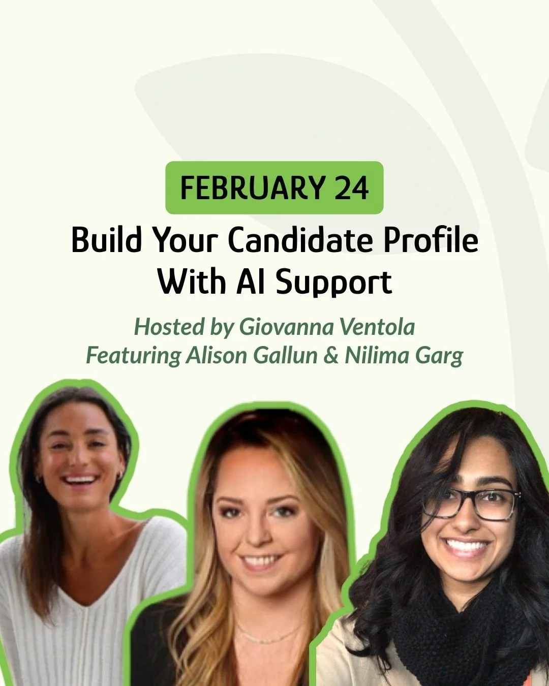 Build Your Candidate Profile with AI Support