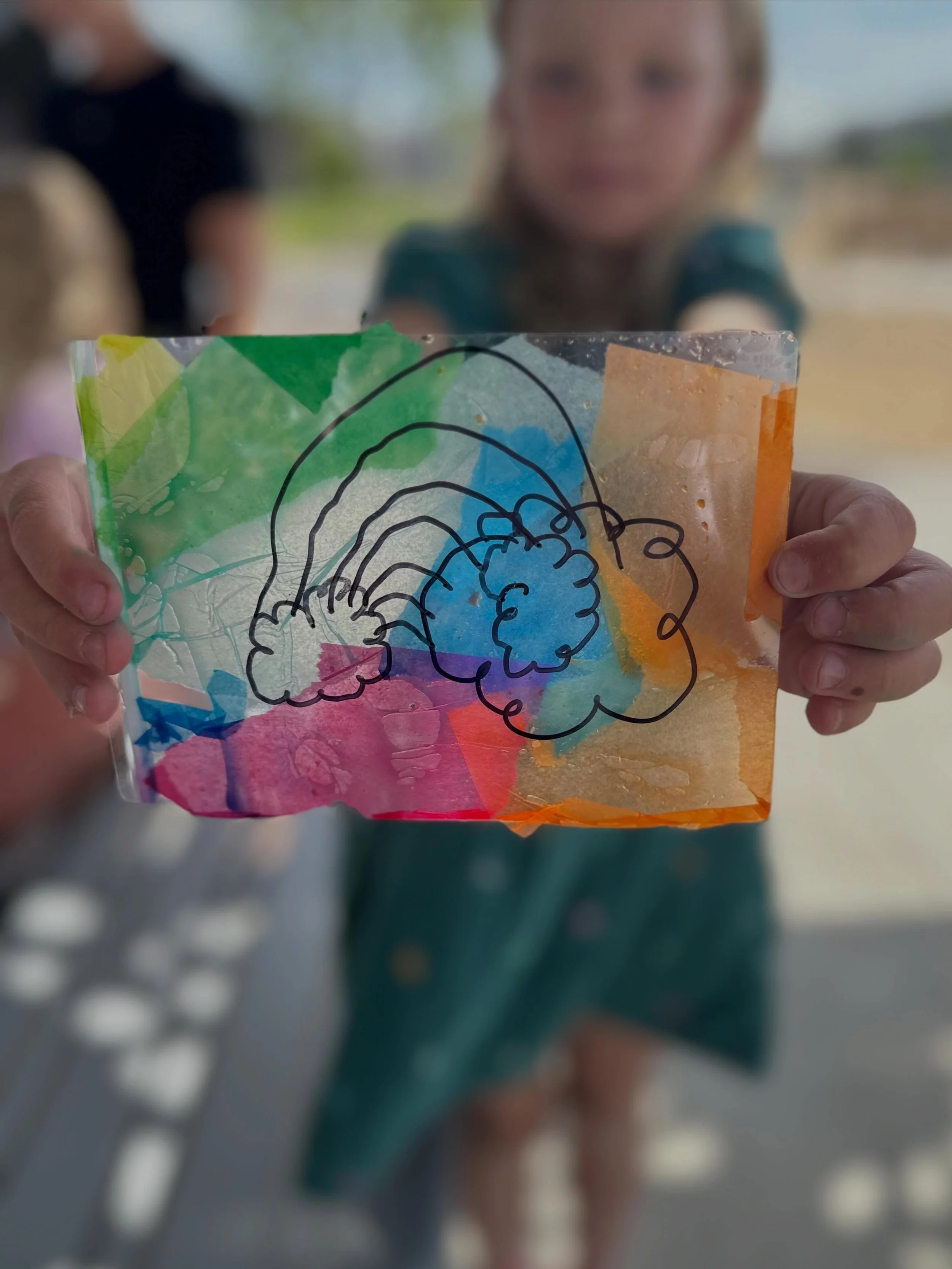 Another &ldquo;Art in the Park&rdquo; with such a creative group of artists- how cute are these rainbow, sushi, gem, and woodpecker sun catchers?!