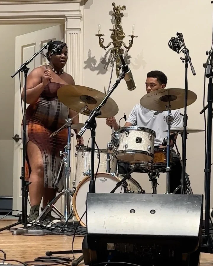Proud dad moment! Bennett Johnson on the drums! Swipe for that final session 👌🏽

My 14 year old son, Bennett, was able to sit in with the band on our latest mini-tour in Florida. Major thanks to Endea Owens, Lee Pearson, and Willerm Delisfort for t