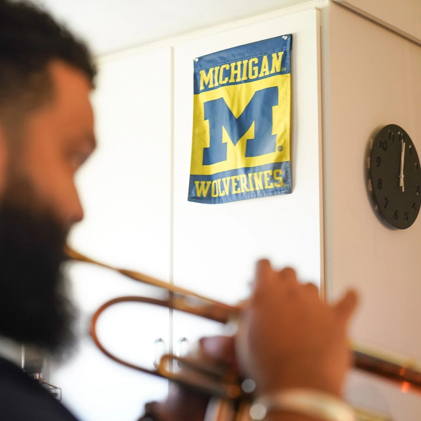 Having an incredible semester at the @umichsmtd as the new Professor of Jazz Trumpet @umichjazz!

I love working with all of my students and I strive to create a comfortable environment where they can study🎺🤓