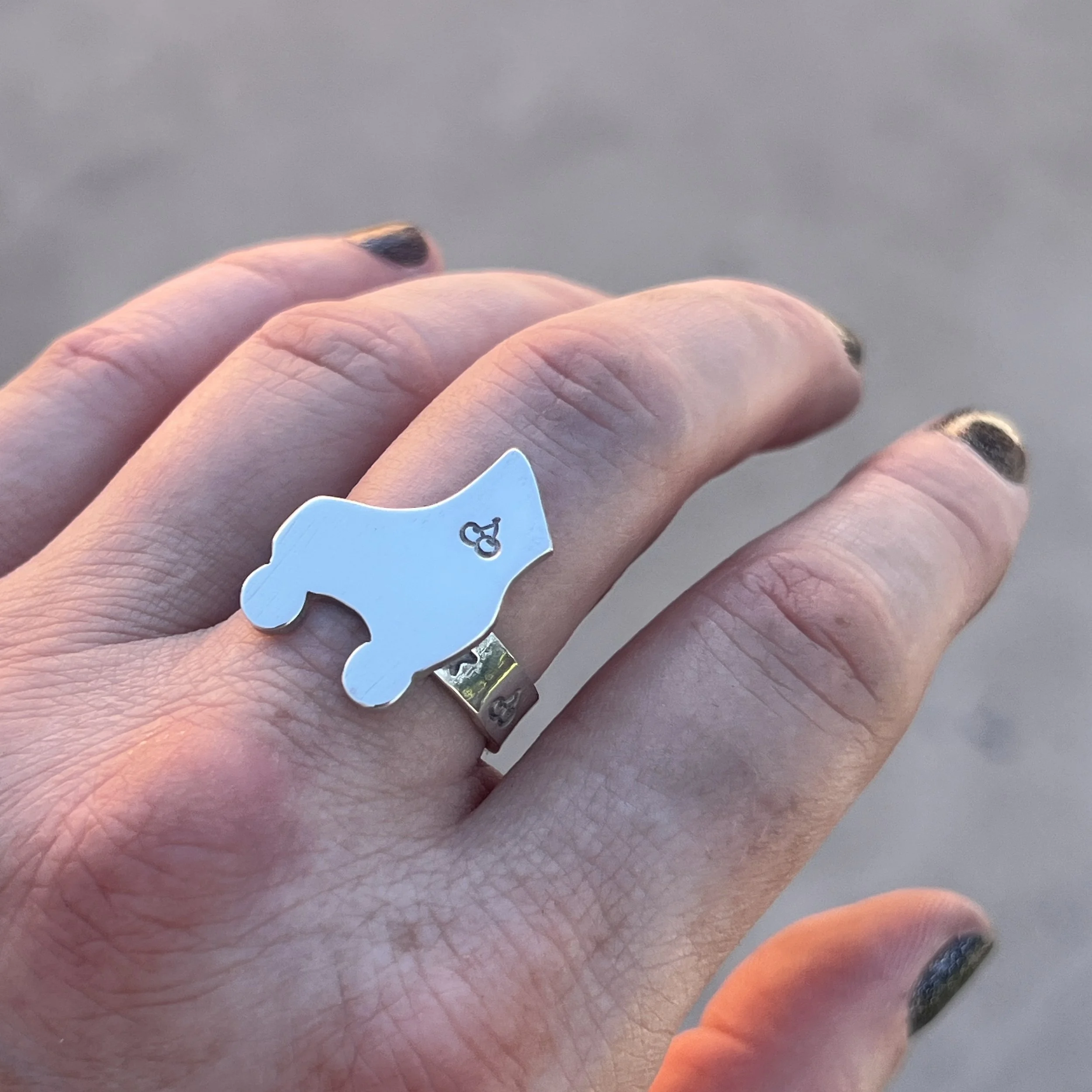 Skate Ring • Skylla • Size 8.5