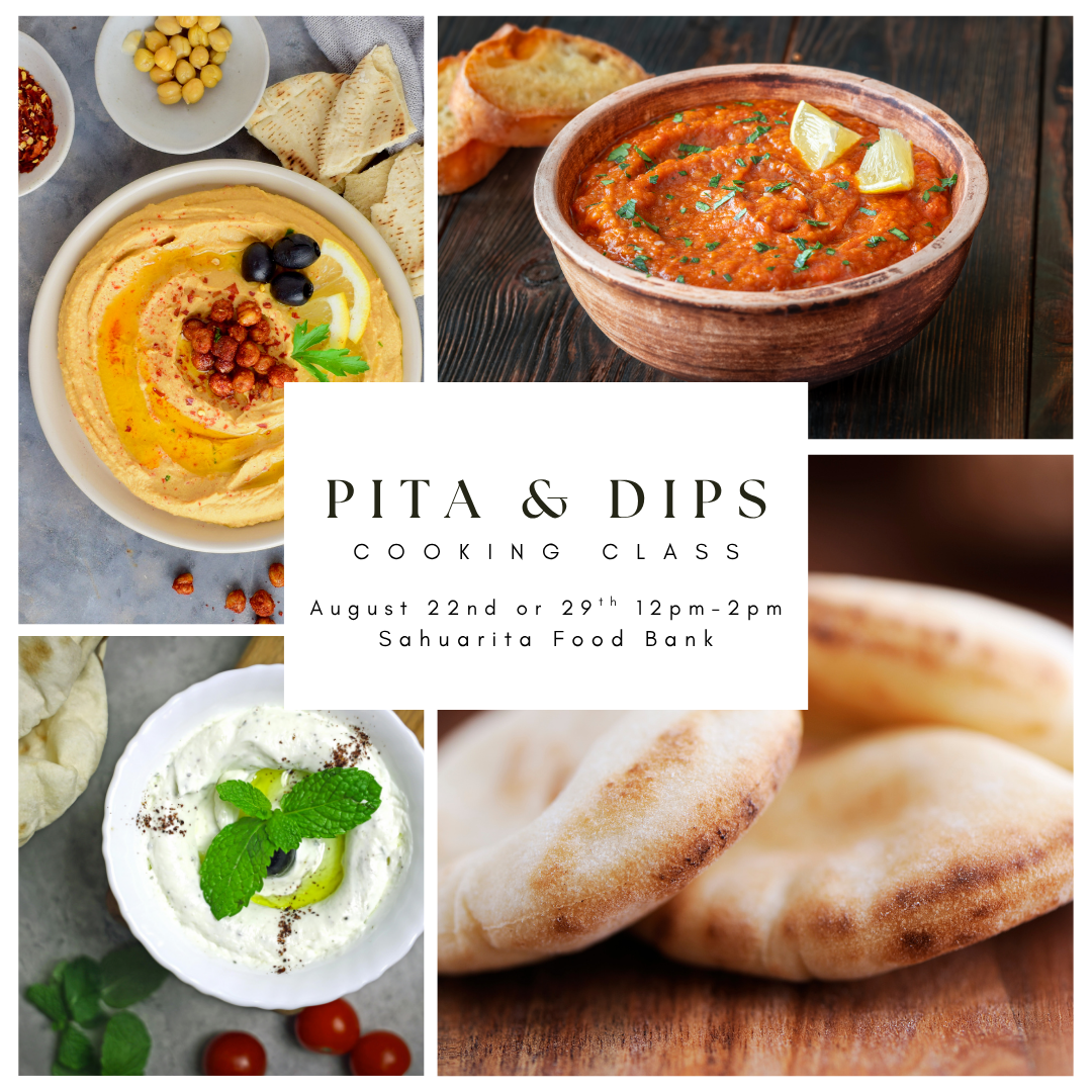 Cooking Basics: Pita and Dips