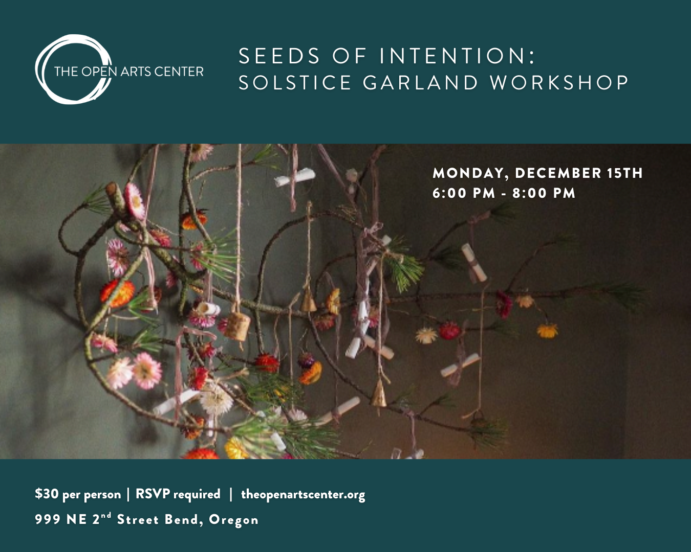 Seeds of Intention: Solstice Garland Workshop