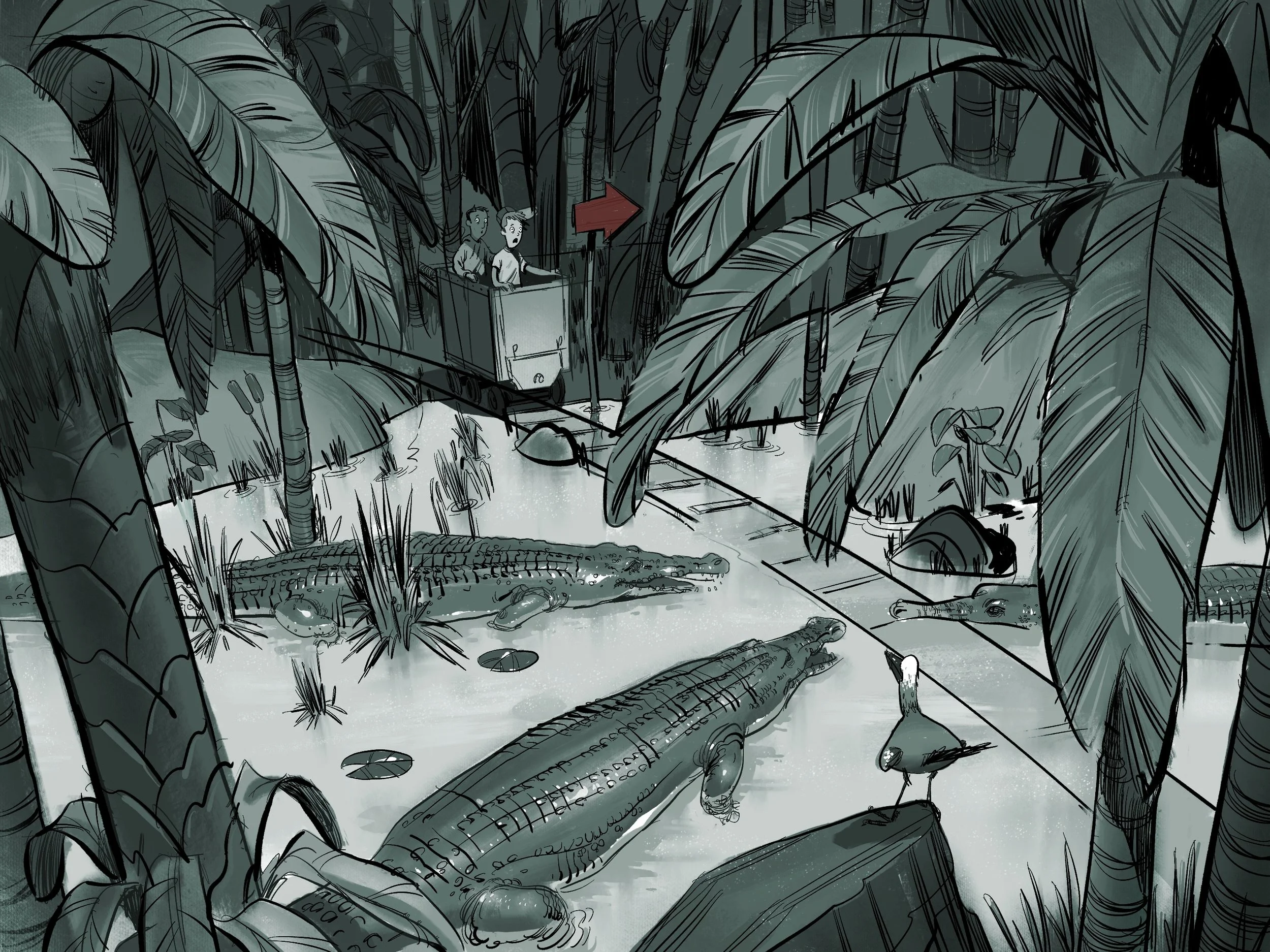 Digital class demo using sketchup