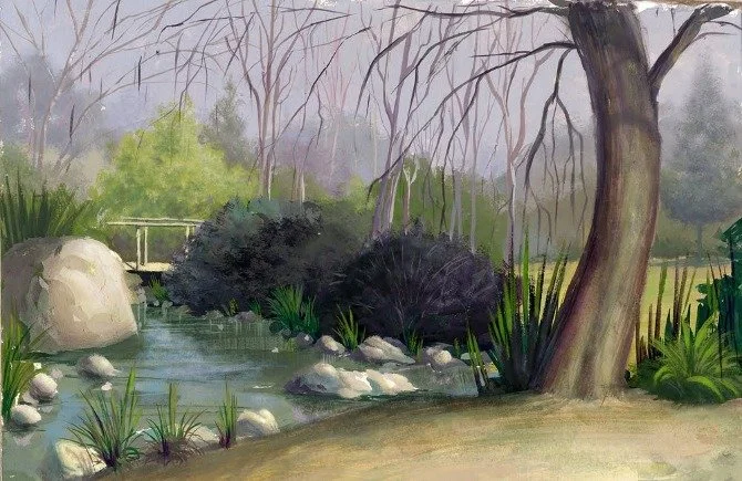 Gouache on w/c paper