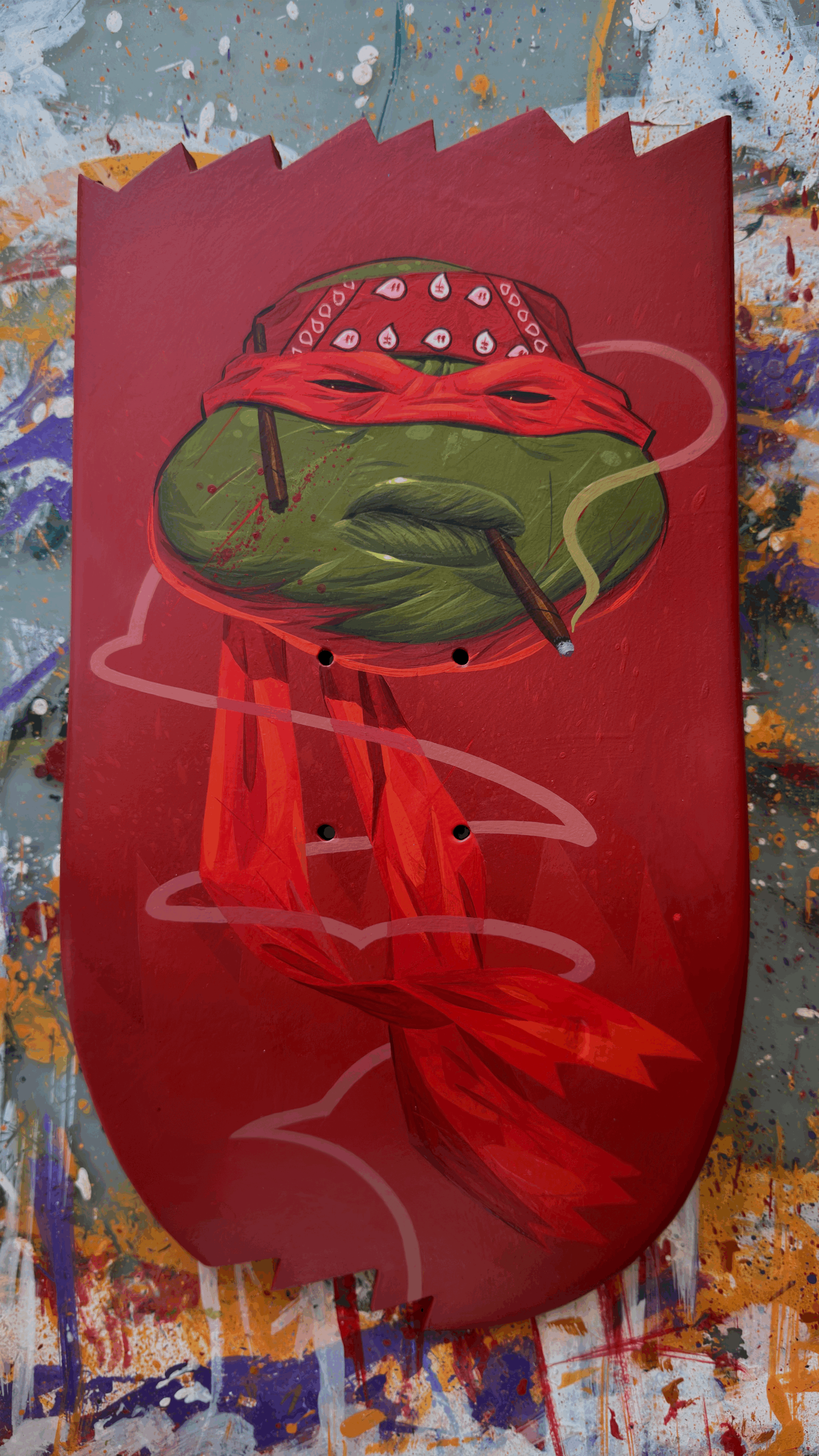 Raphael TMNT Skate Deck 2 of 2