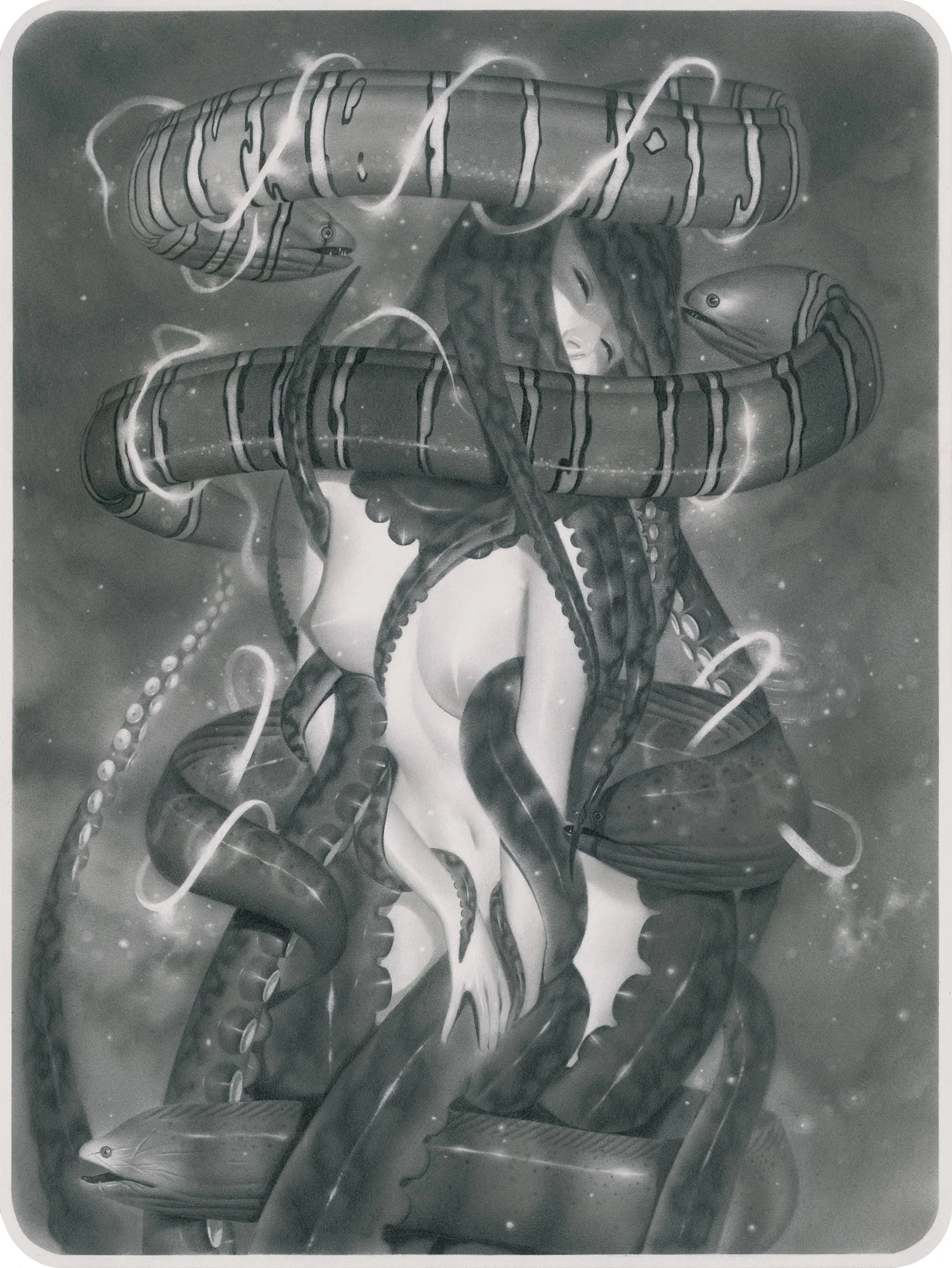 Pencil on Bond Paper