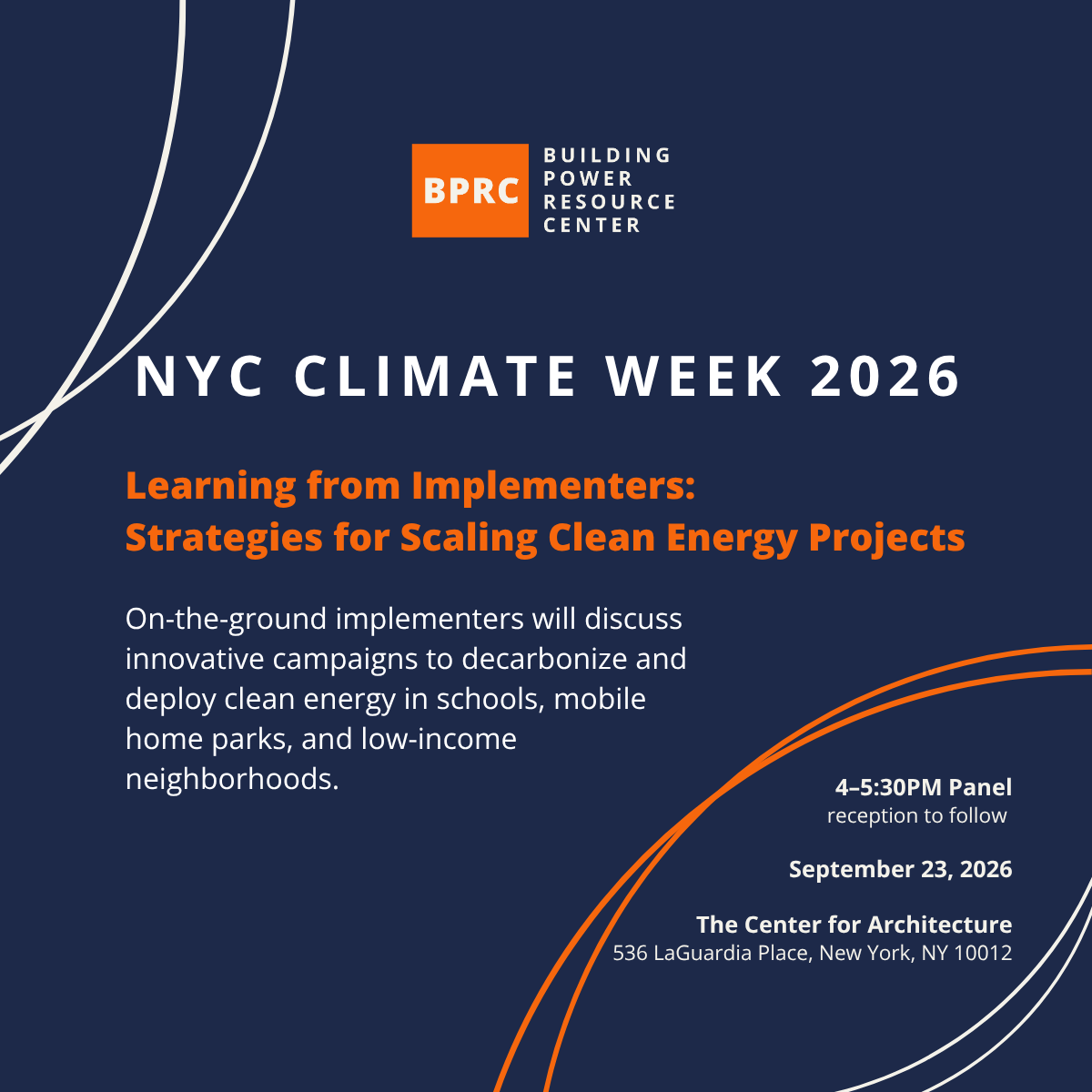 Climate Week 2026