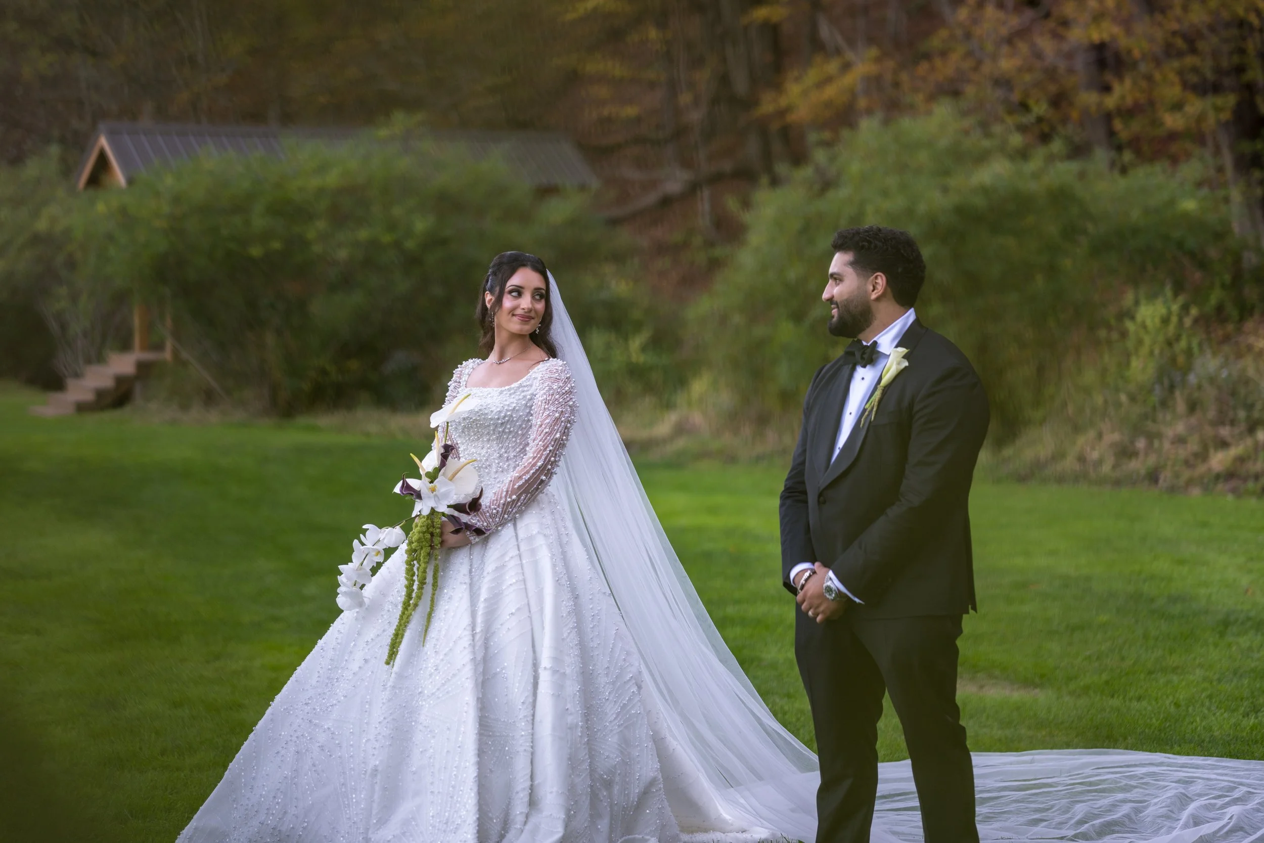 Palestinian Traditions: Sahar &amp; Hussein at Whispering Hollow Estate