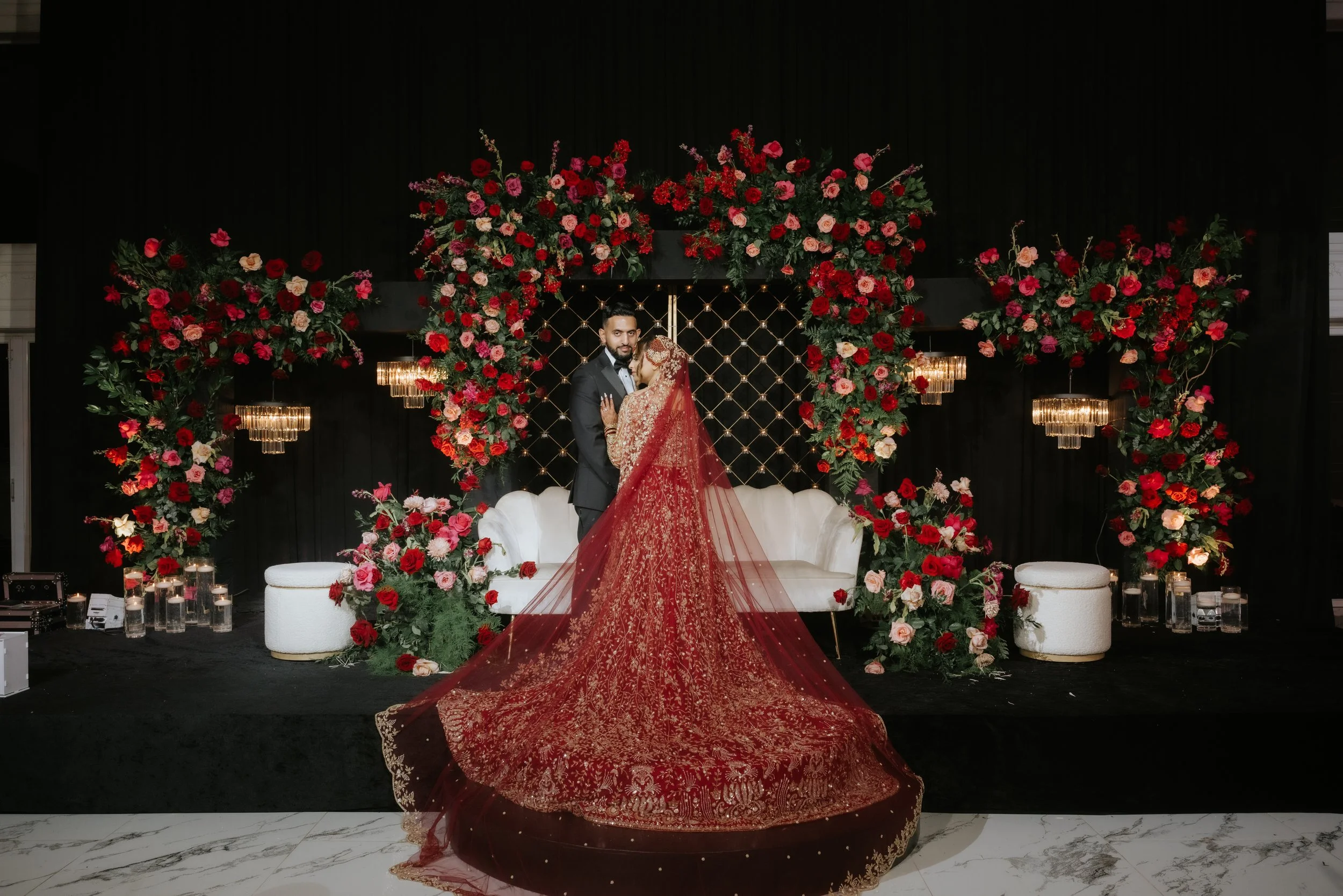 A Memory of a Lifetime: Sabrina &amp; Asim’s Luxurious South Asian Wedding 
