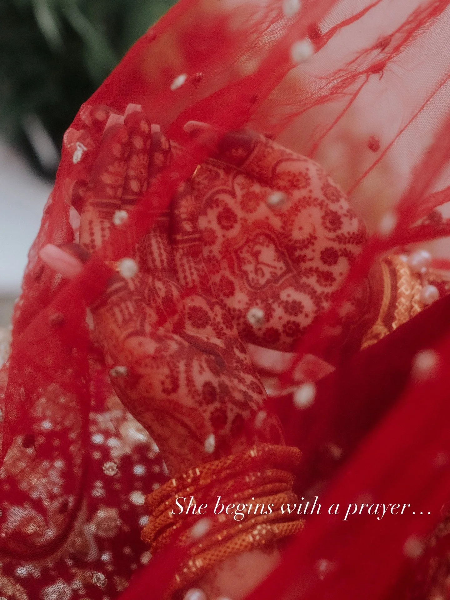 The nikah asks for stillness.
So we slow everything down.

A bride&rsquo;s hands resting in dua.
Henna dark against her skin.
A prayer whispered for a life she hasn&rsquo;t lived yet.

There are no rehearsals here.
No second chances.
This moment eith