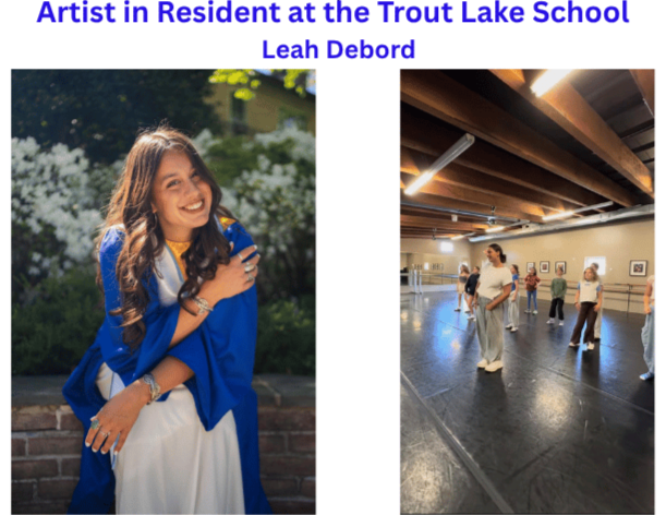 Artist in Resident at the Trout Lake School